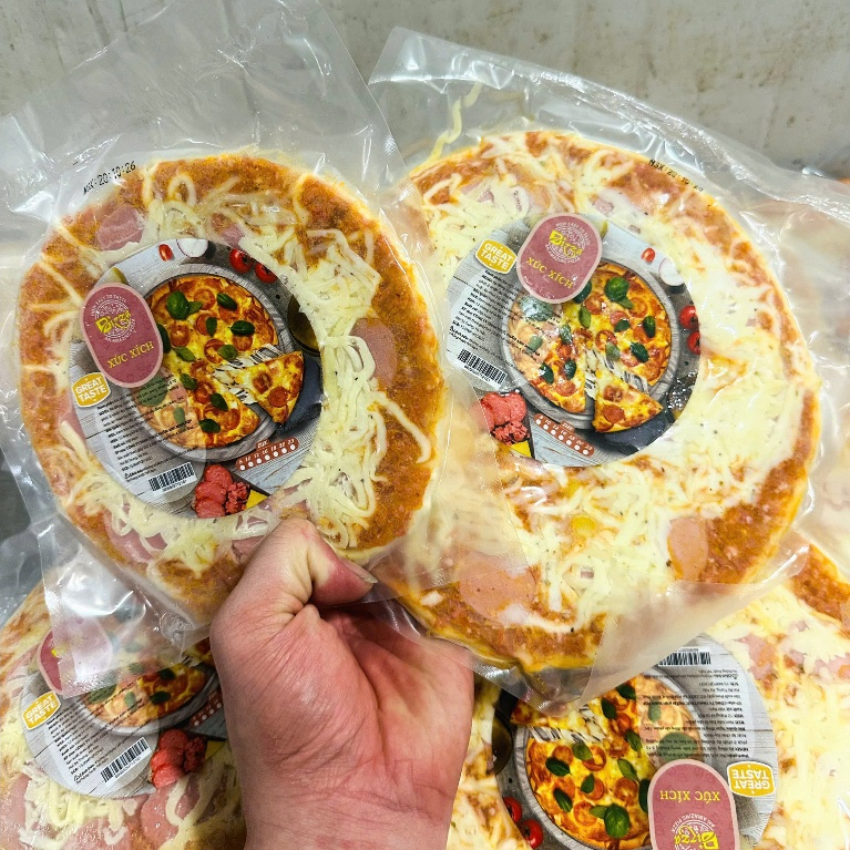 Pizza nhân Xúc Xích