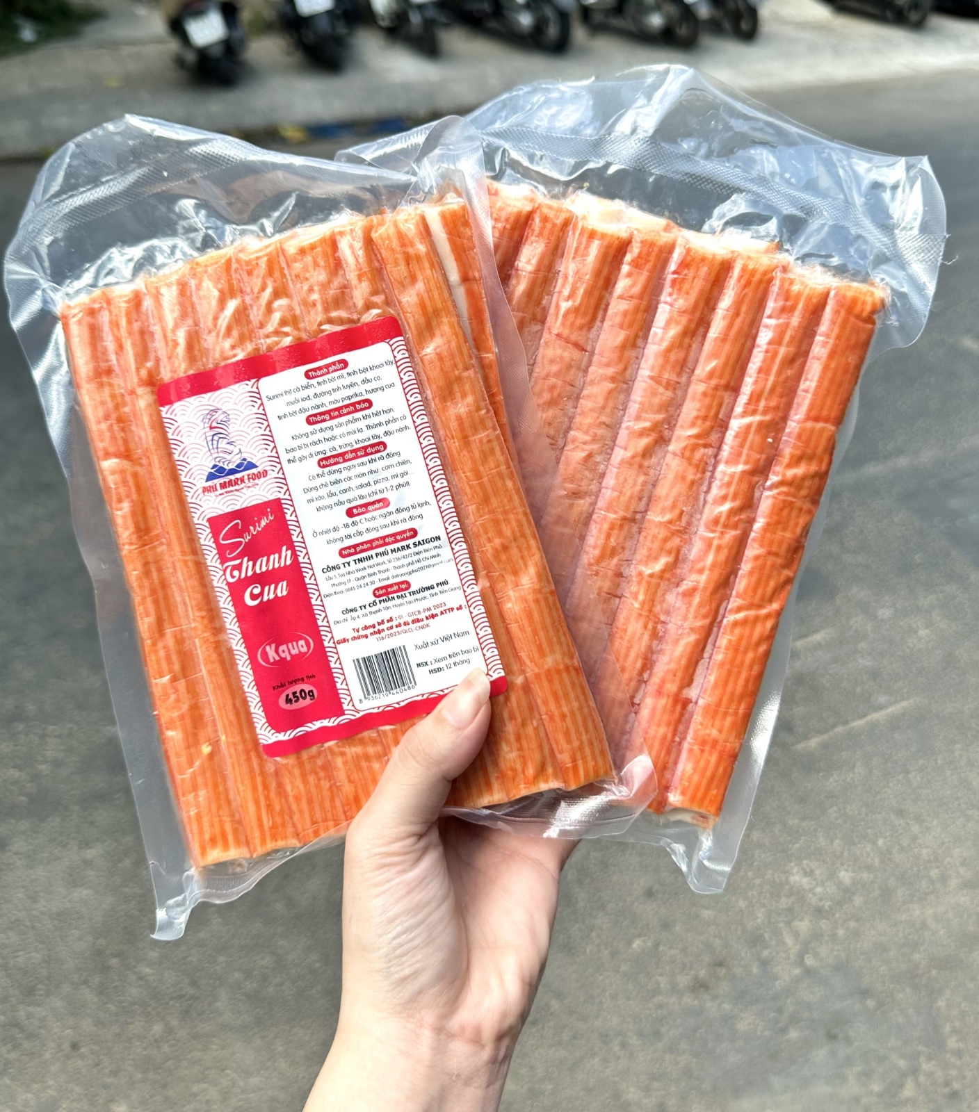 Thanh Cua Phú Mark - Túi 450g