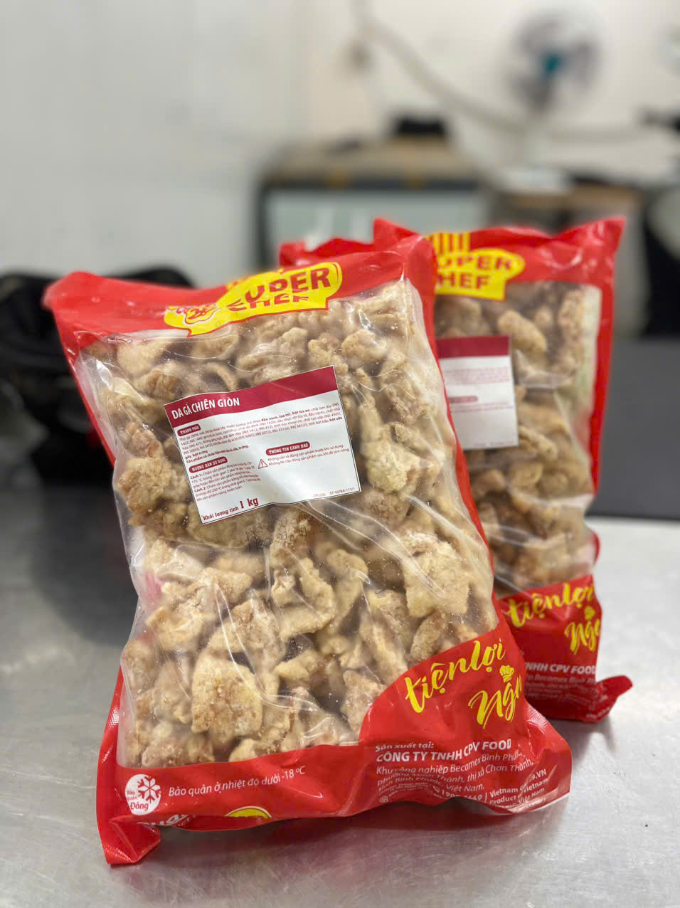 Da gà tẩm bột chiên giòn CP bịch 1kg