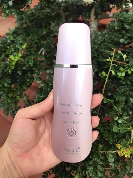 Máy sủi da Belulu Aquarufa màu hồng KAICHI