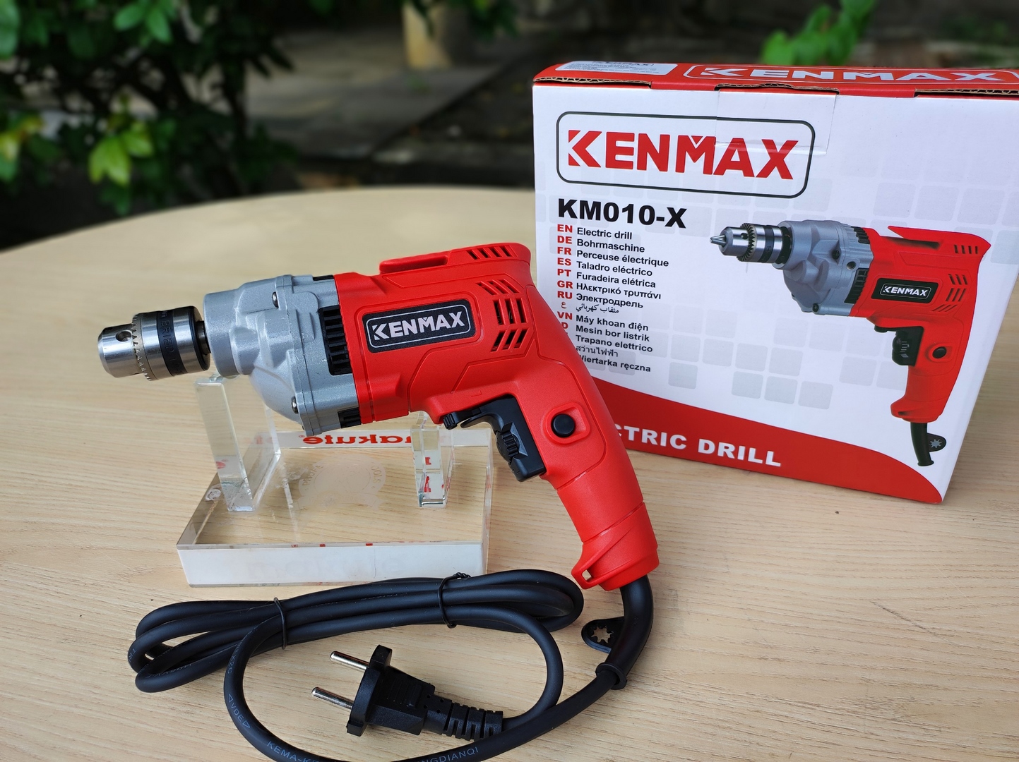 Máy khoan cầm tay đầu nhôm KM010-X