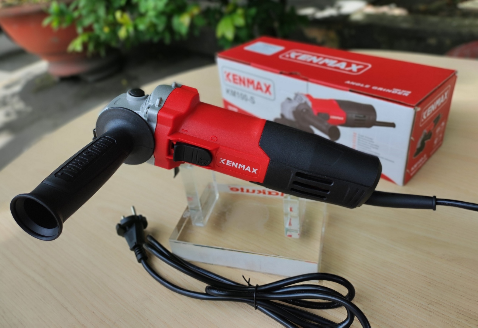 Máy mài góc CÔNG TẮC HÔNG KENMAX | KM100-S