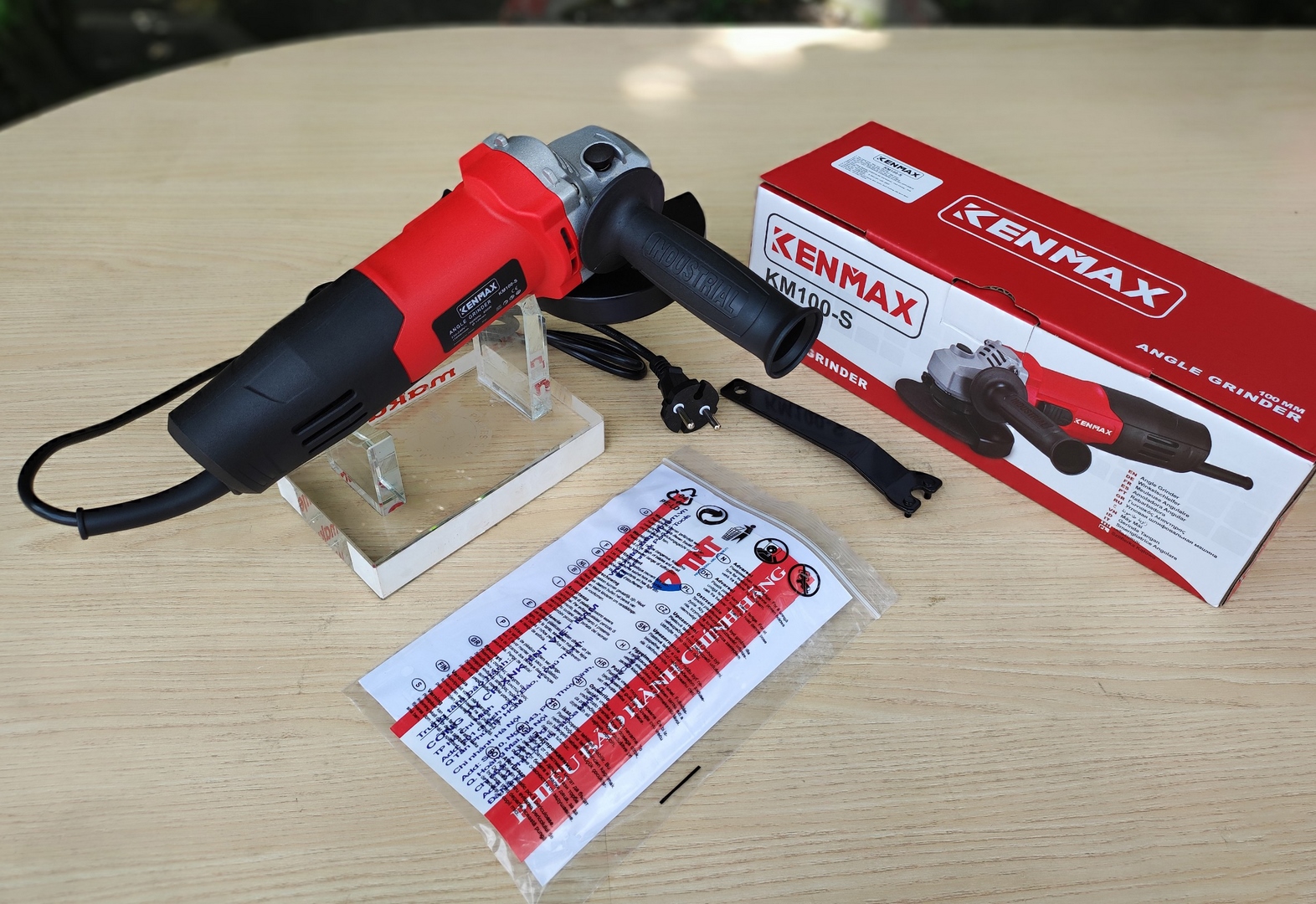 Máy mài góc CÔNG TẮC HÔNG KENMAX | KM100-S