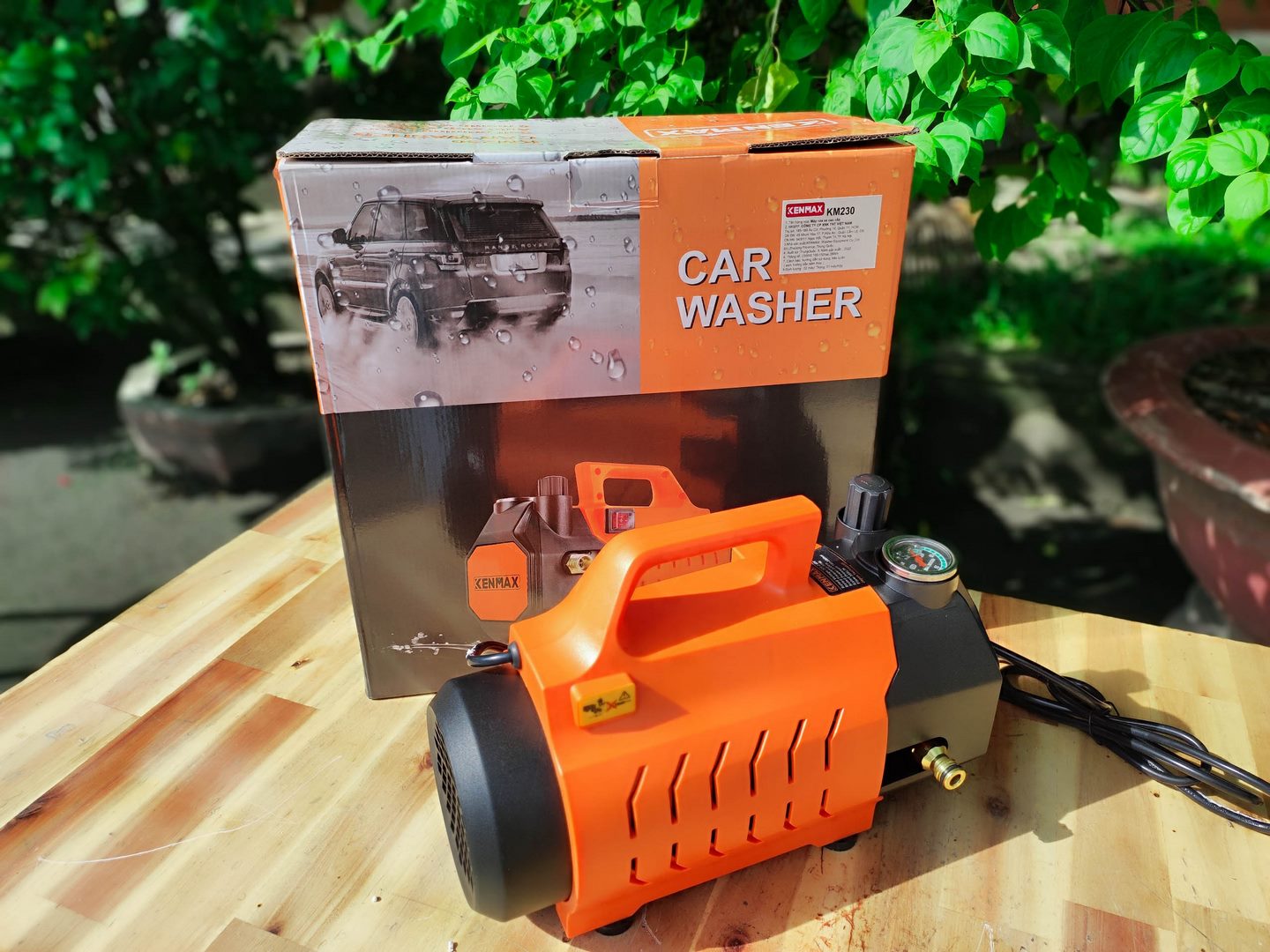 Máy xịt rửa xe cao cấp KENMAX | KM230