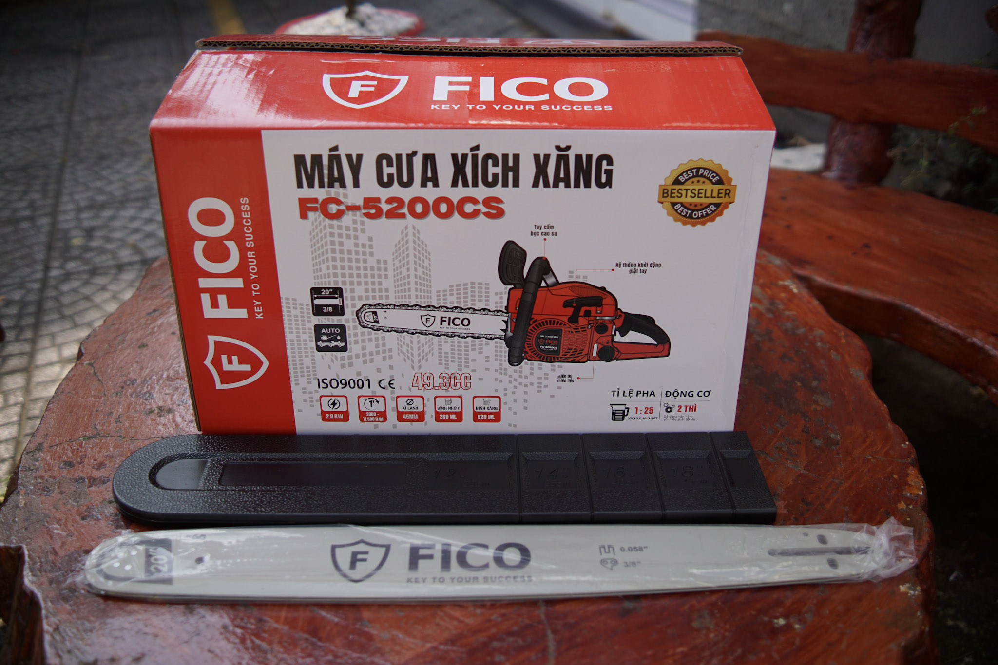 MÁY CƯA XÍCH XĂNG FICO FC-5200CS