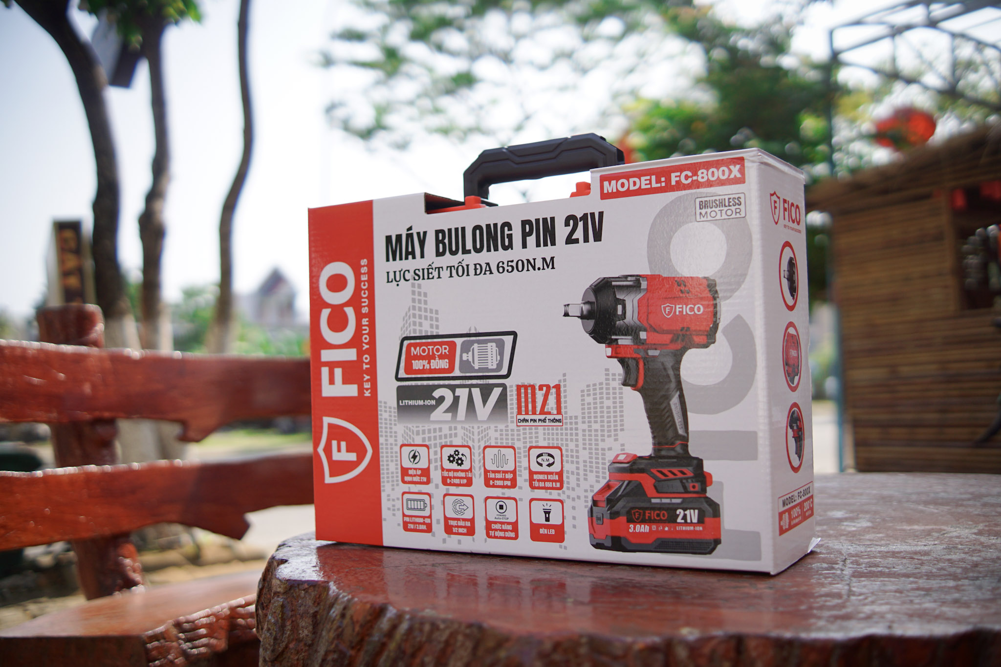 MÁY BULONG PIN 21V FICO | FC-800X