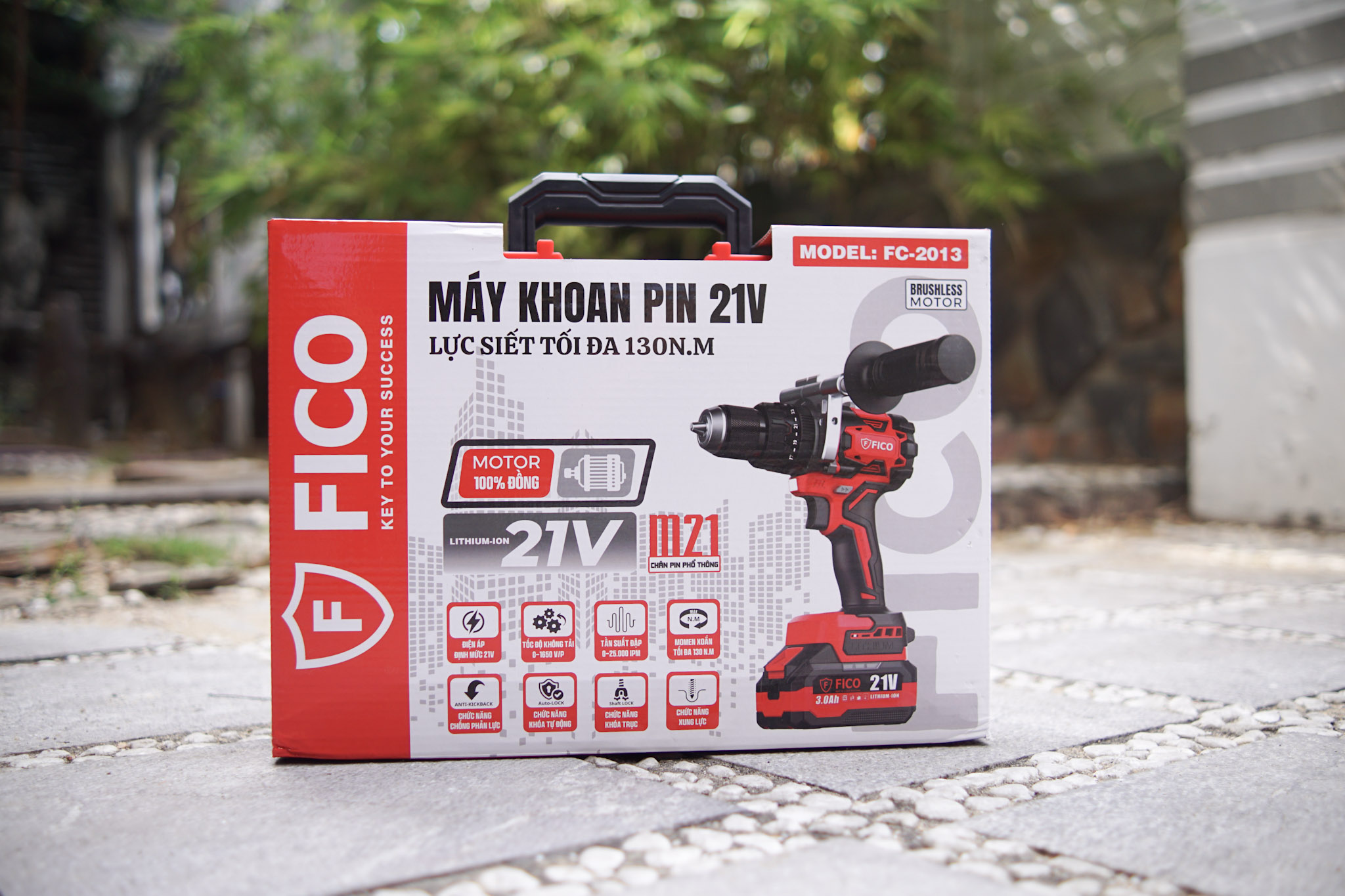 MÁY KHOAN PIN 21V FICO | FC-2013