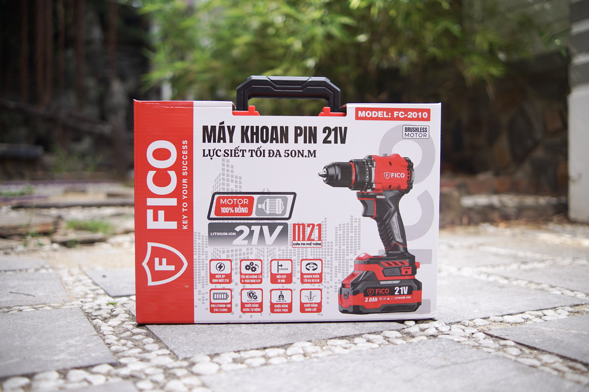 MÁY KHOAN PIN 21V FICO | FC-2010