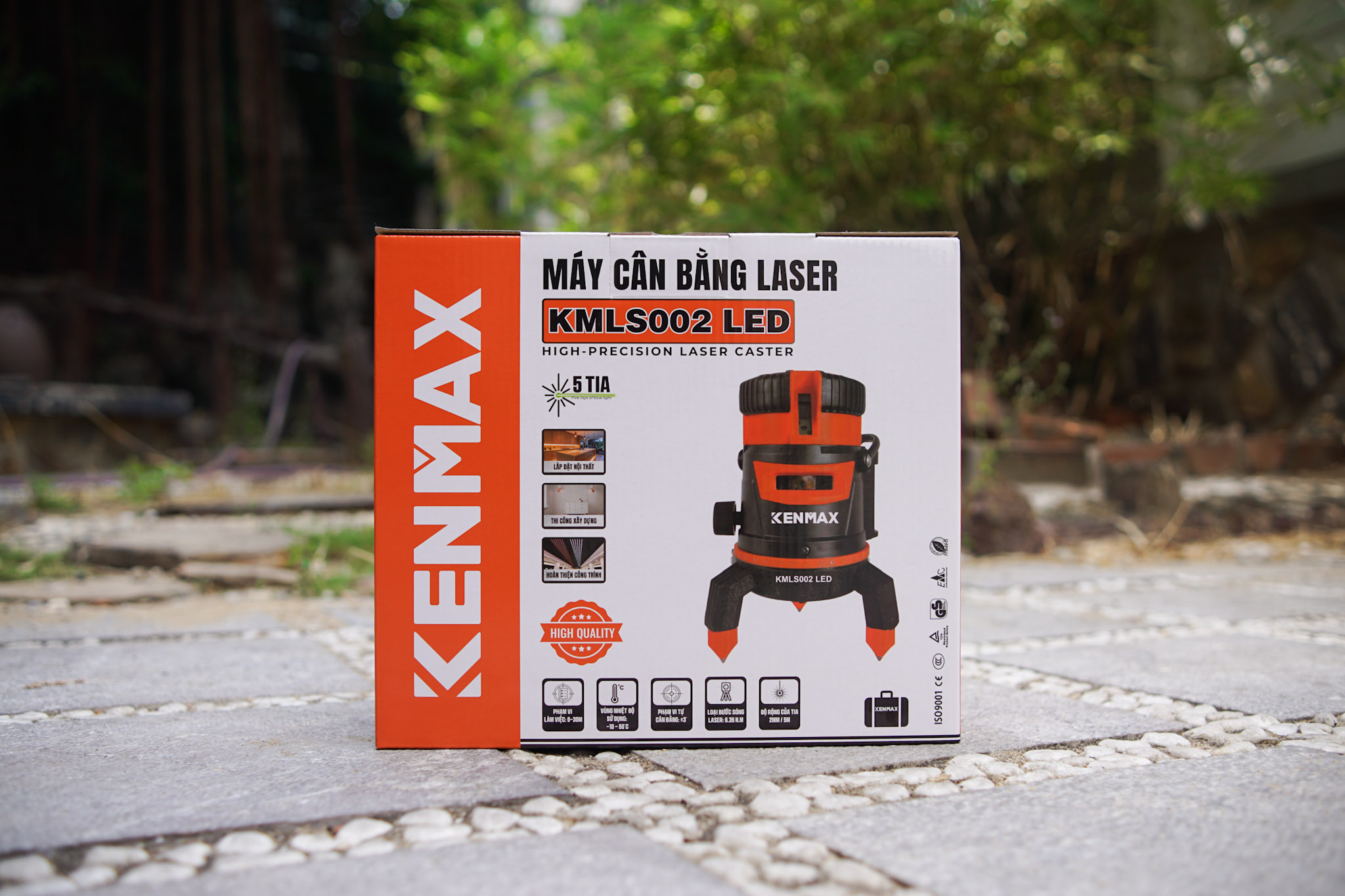 Máy cân bằng Laser 5 tia siêu sáng KMLS002 LED
