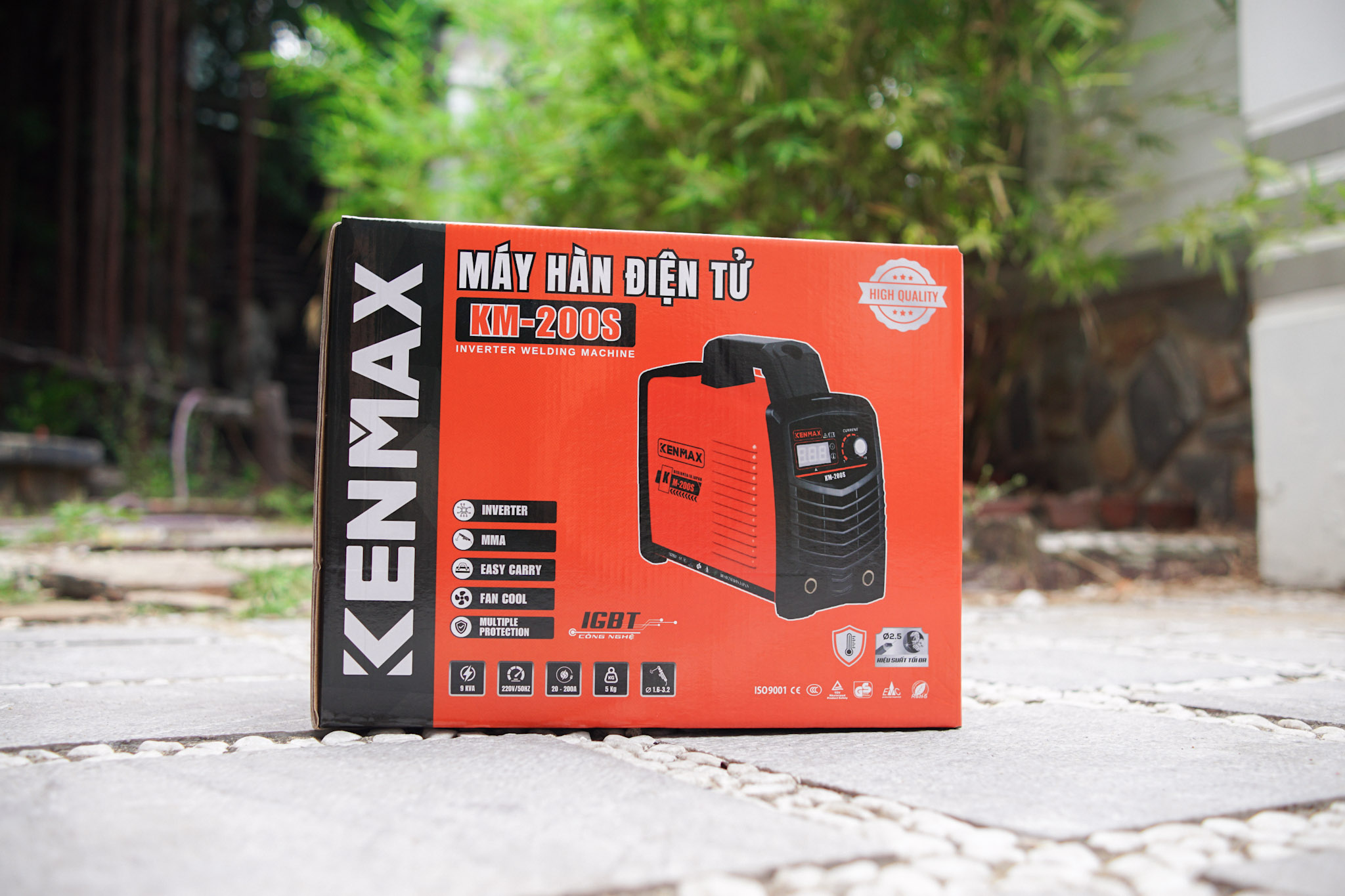 Máy hàn que KM-200S