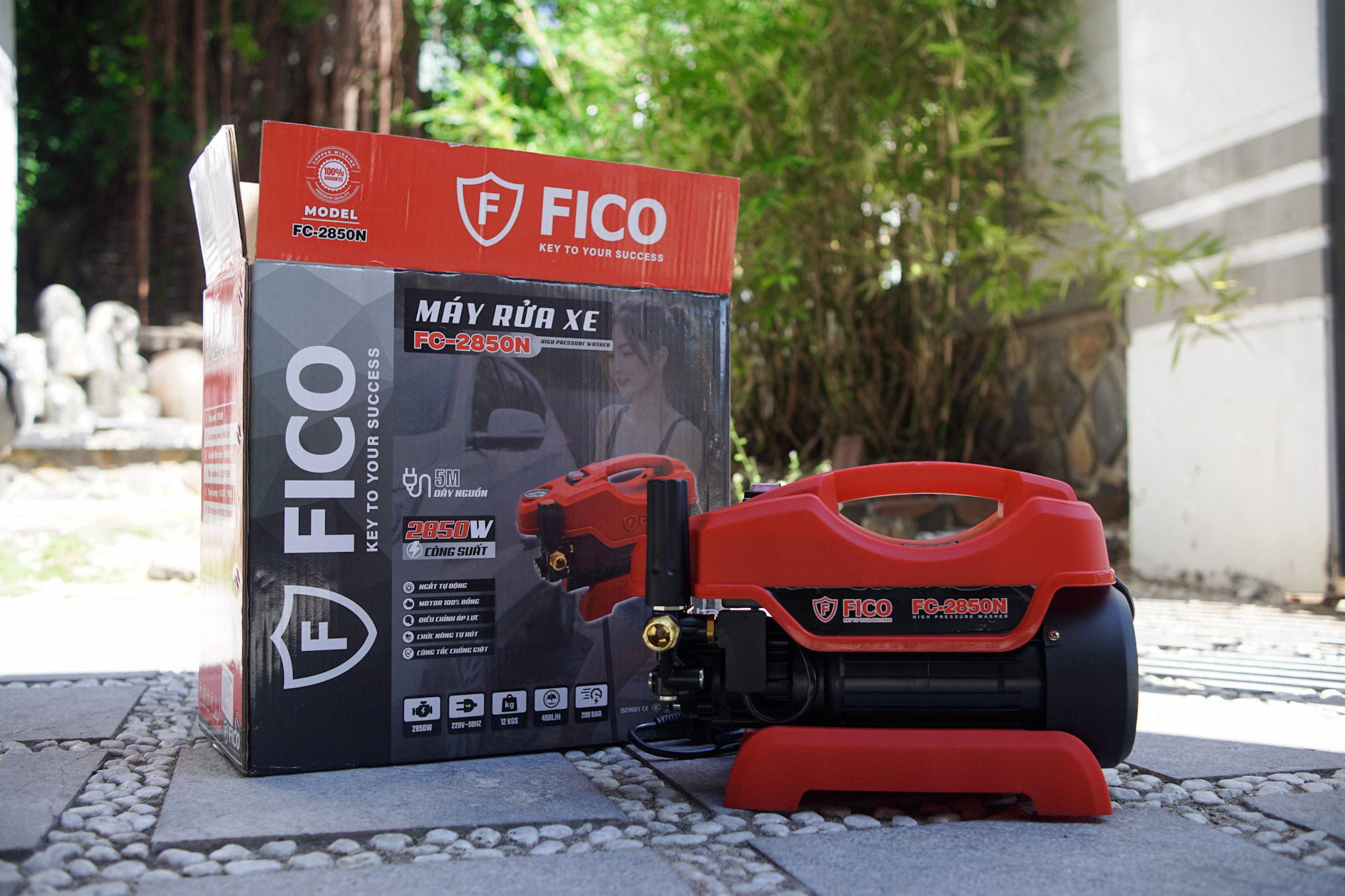 MÁY RỬA XE CAO ÁP FICO FC-2850N
