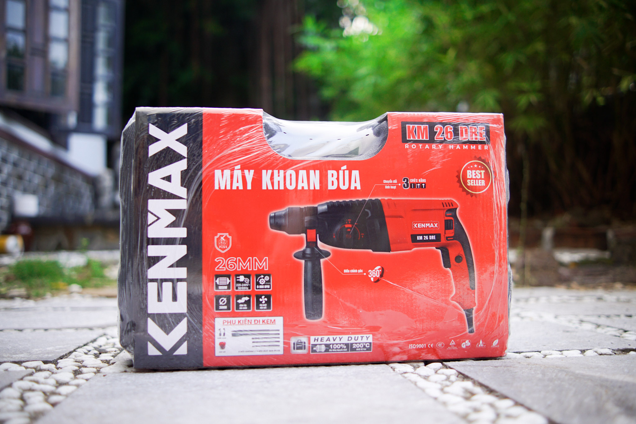 MÁY KHOAN BÚA KENMAX KM 26 DRE