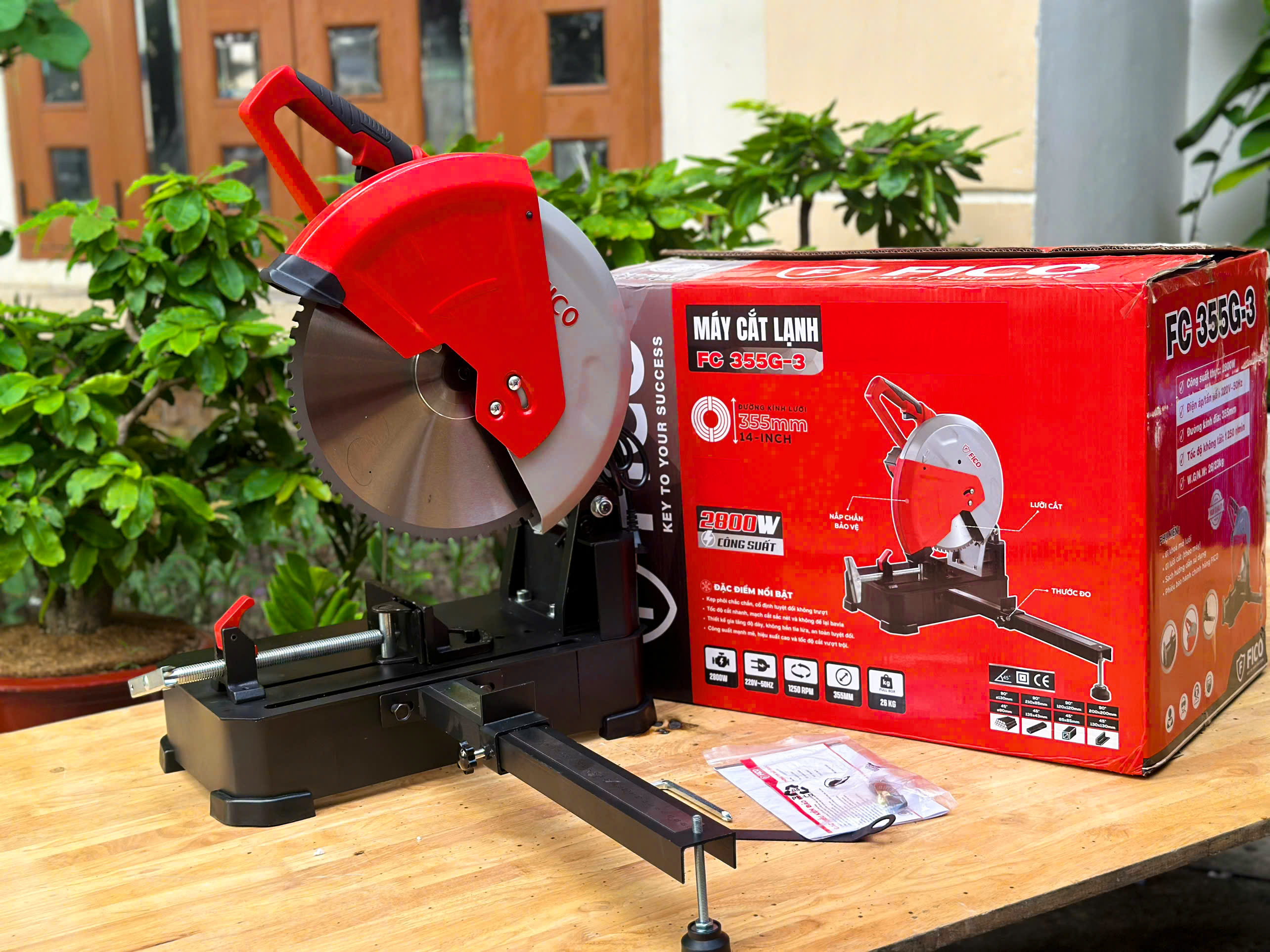 MÁY CẮT LẠNH  FICO FC 355G-3