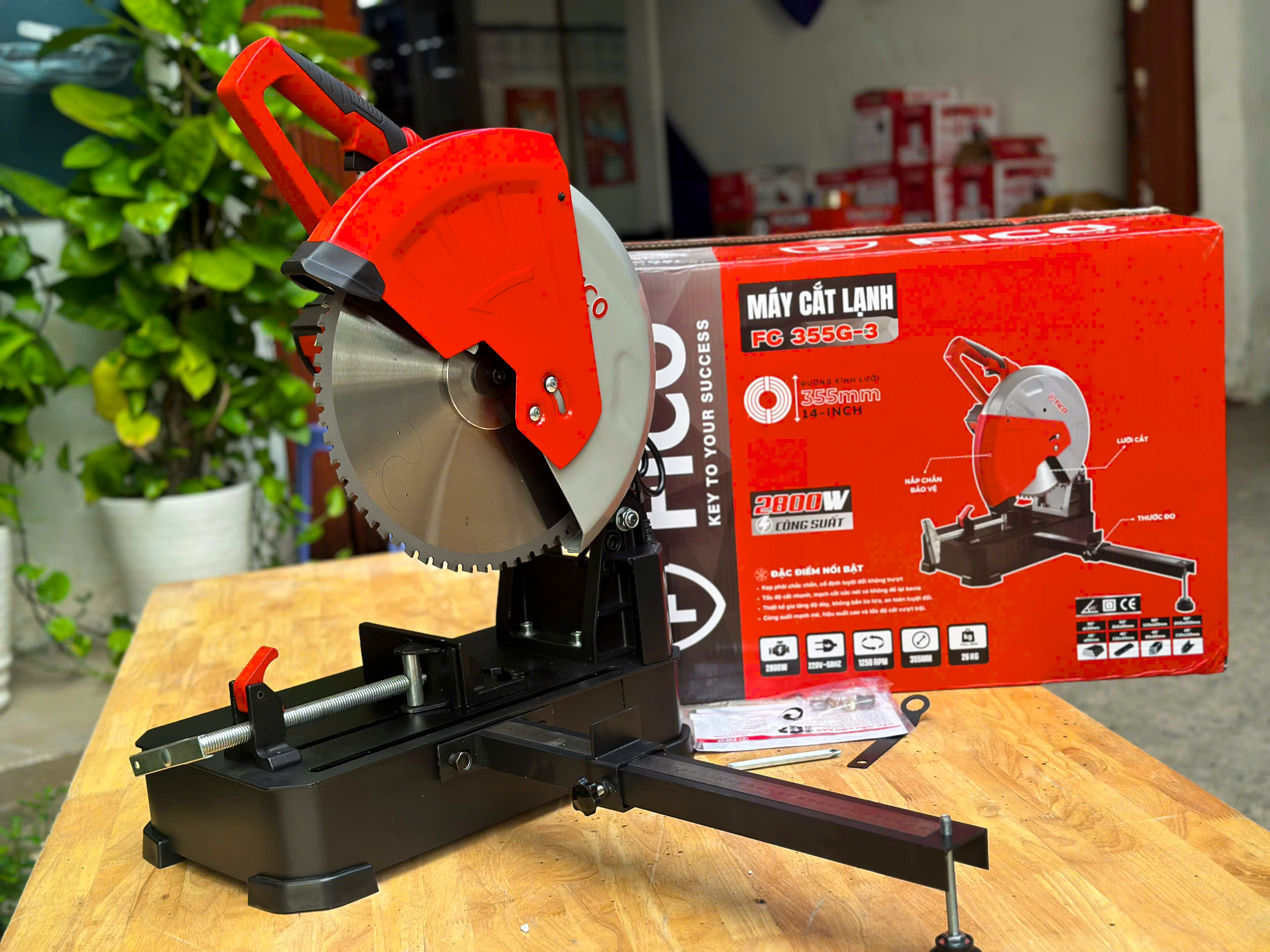MÁY CẮT LẠNH  FICO FC 355G-3
