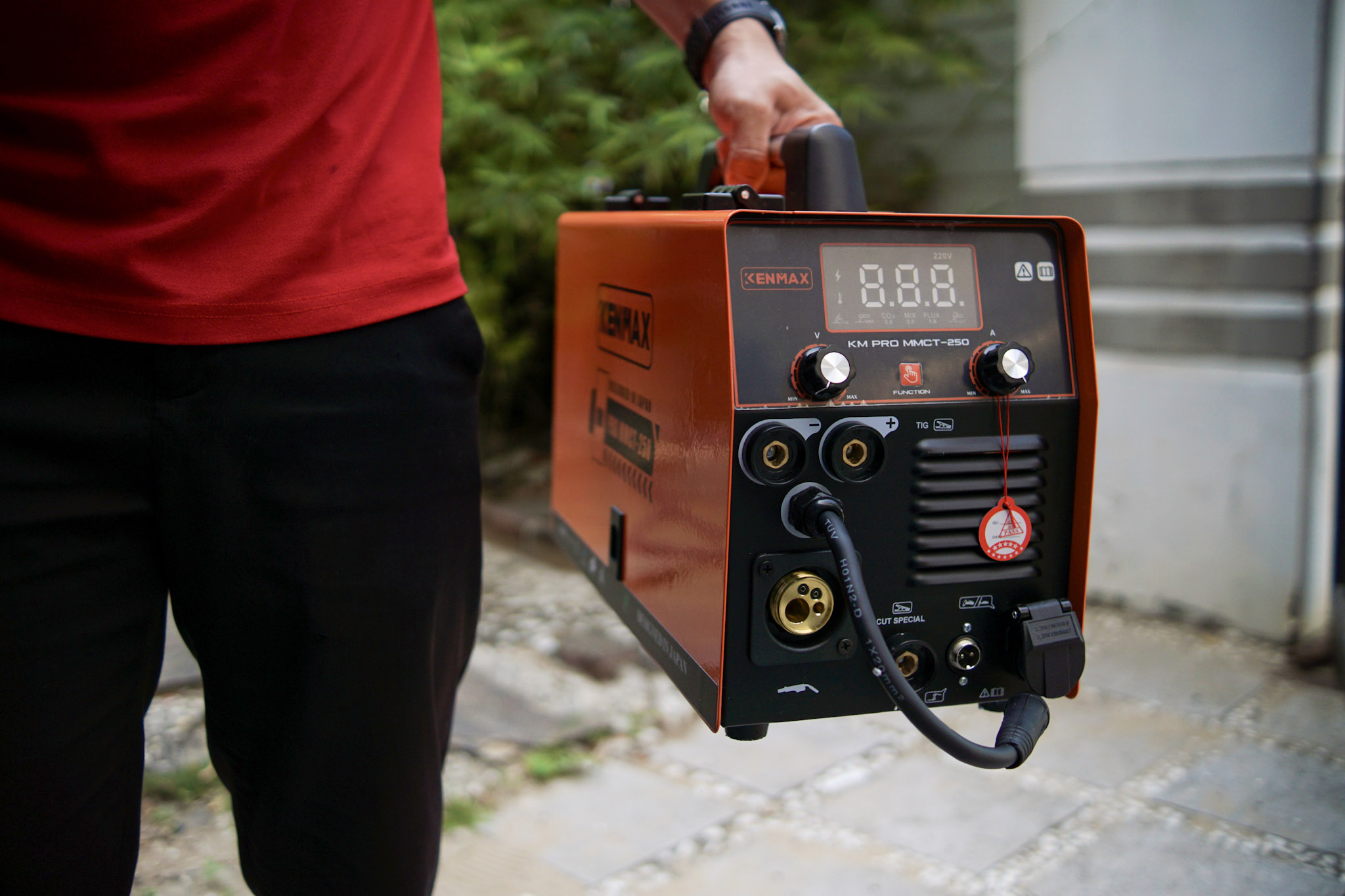 MÁY HÀN 4 CHỨC NĂNG MMA/MIG/CUT/TIG KM PRO MMCT-250