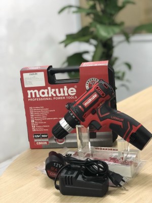 Máy khoan pin LI-ION CD026 RED (CD126) (12V)