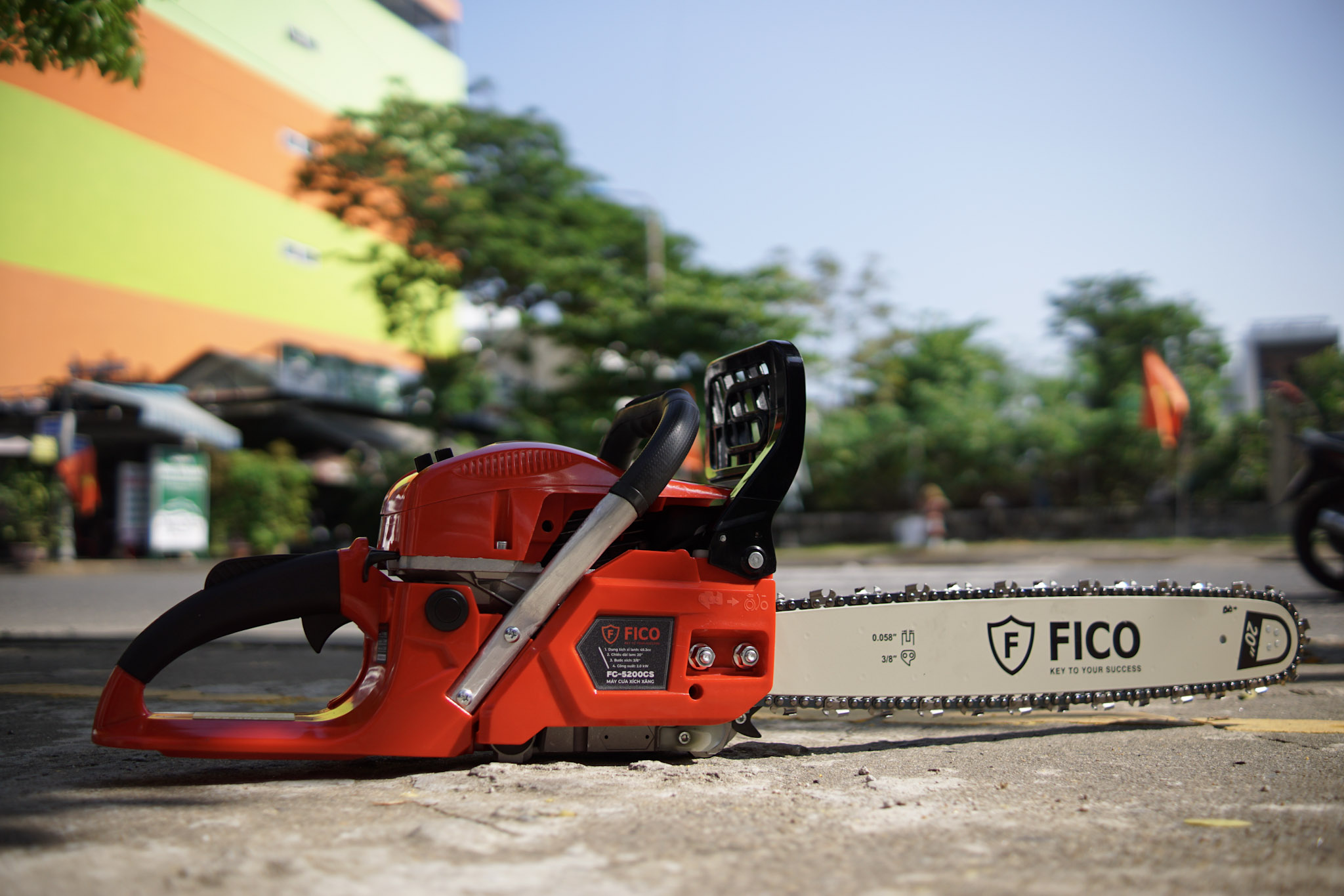 MÁY CƯA XÍCH XĂNG FICO FC-5200CS