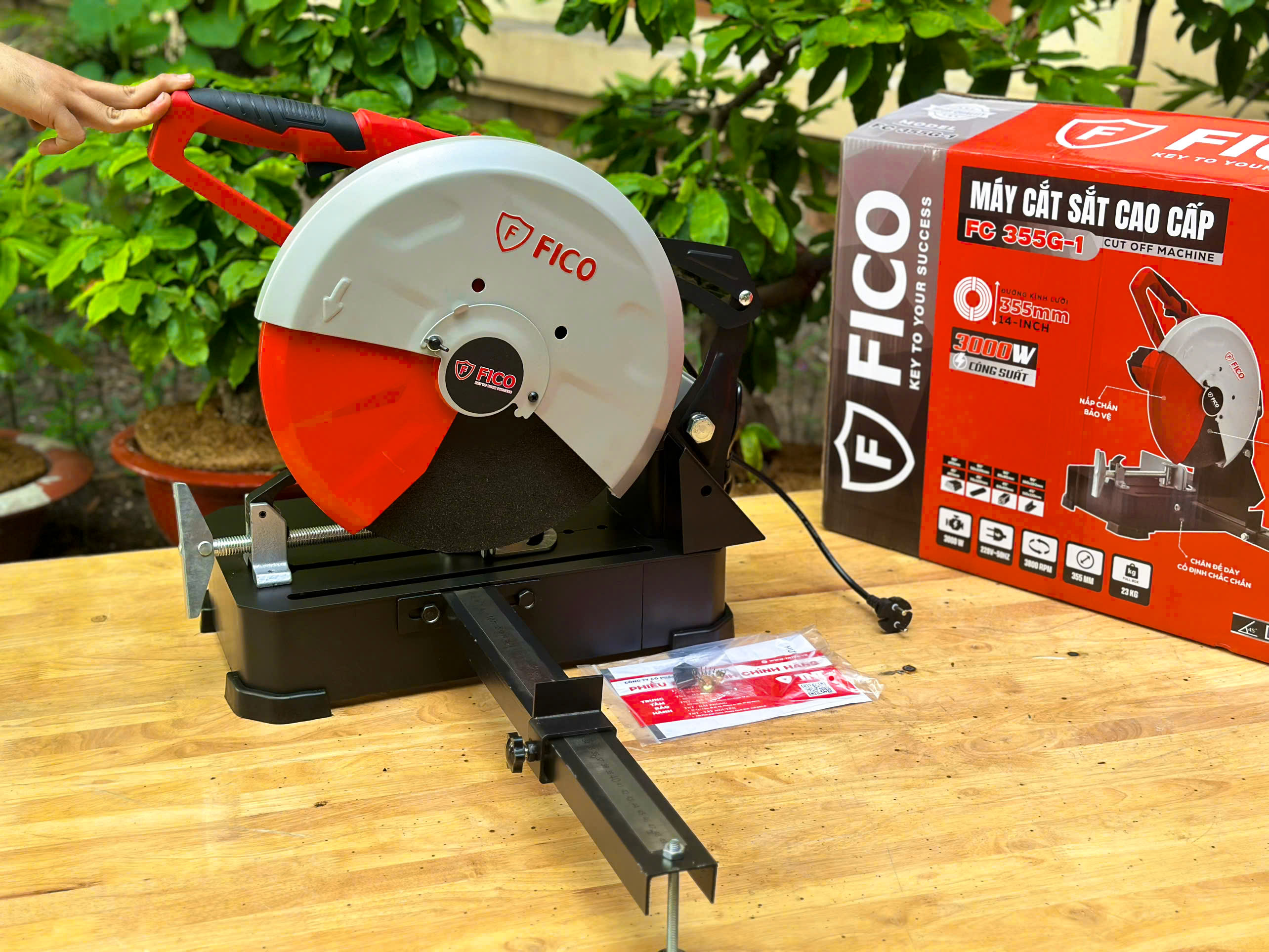 MÁY CẮT SẮT CAO CẤP FICO FC 355G-1