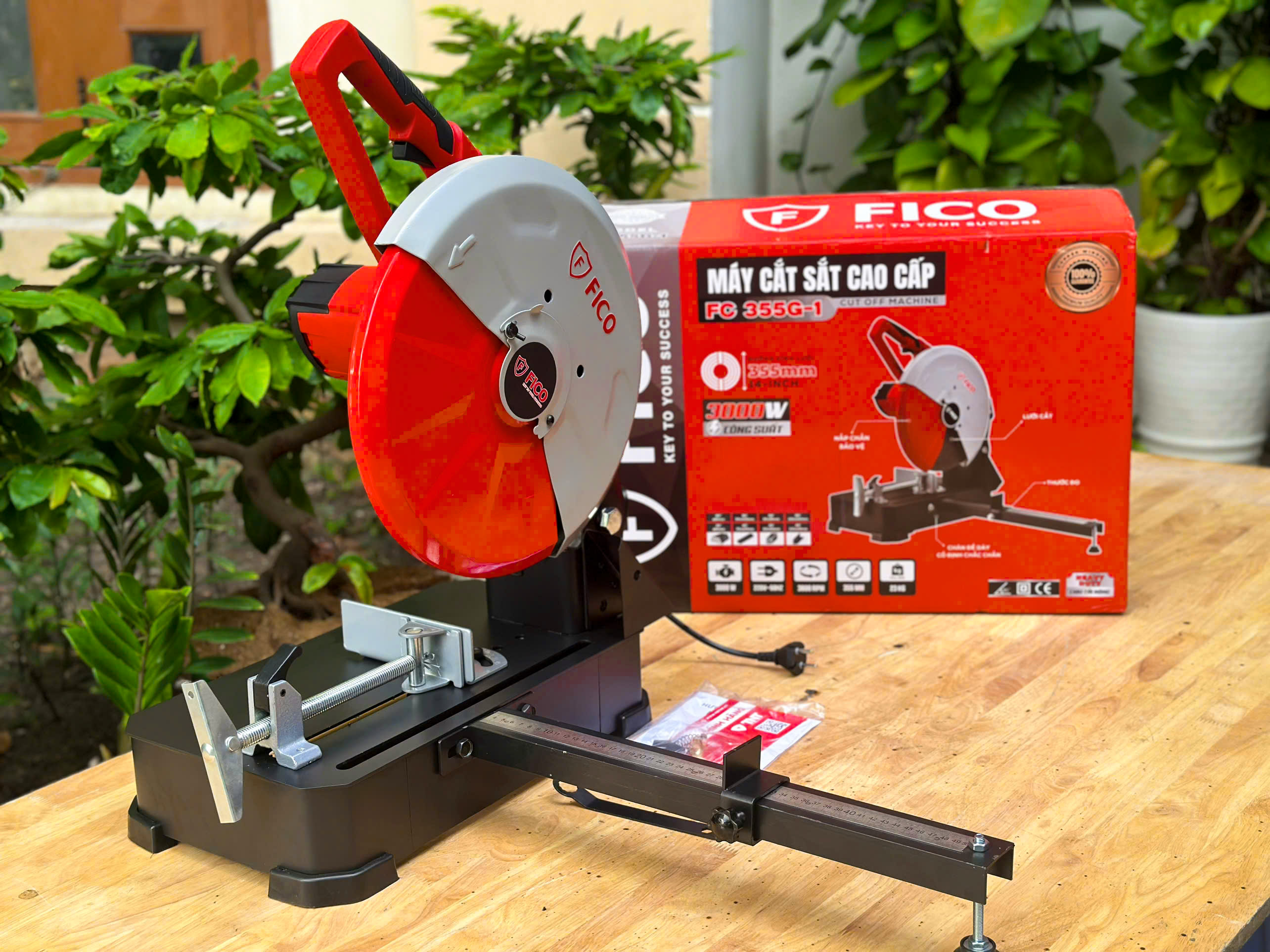 MÁY CẮT SẮT CAO CẤP FICO FC 355G-1
