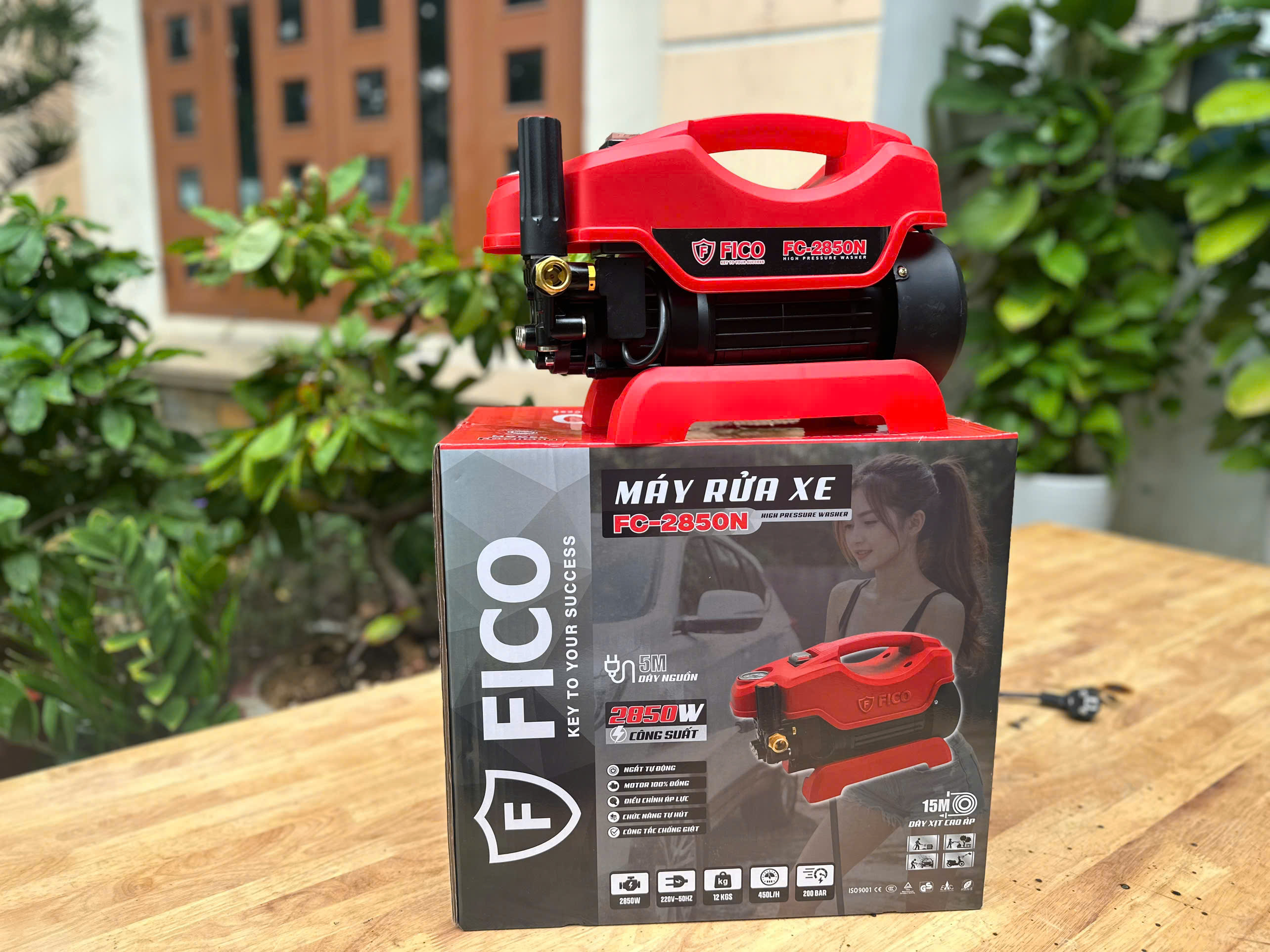 MÁY RỬA XE CAO ÁP FICO FC-2850N