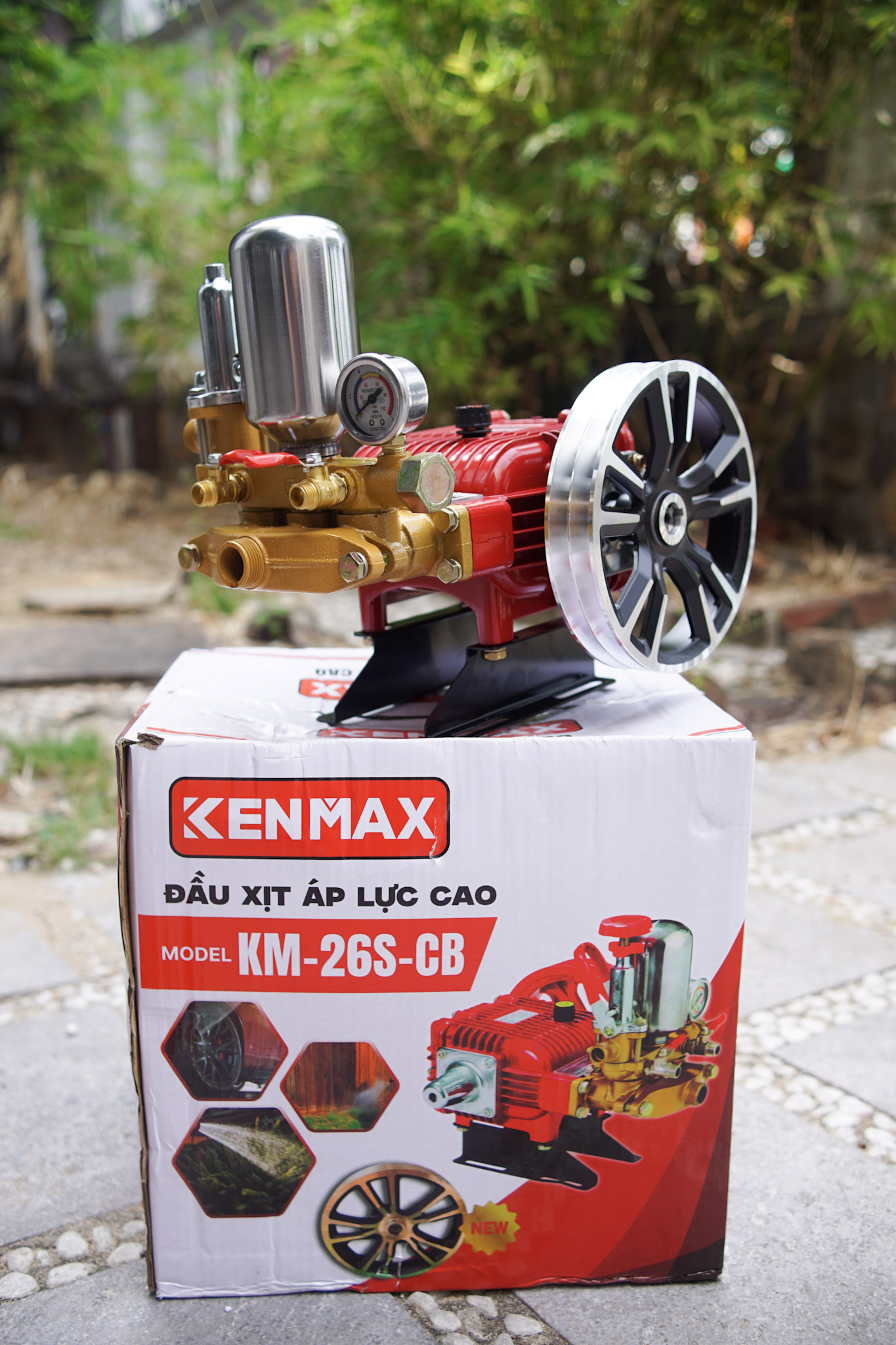 ĐẦU XỊT ÁP LỰC CAO KENMAX KM-26S-CB