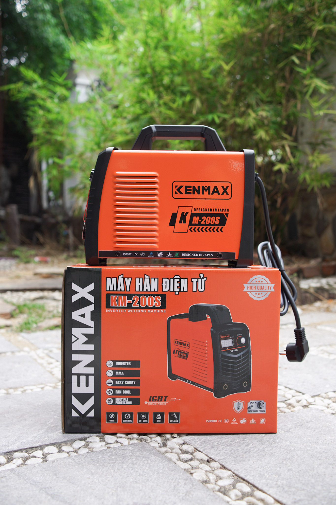 Máy hàn que KM-200S