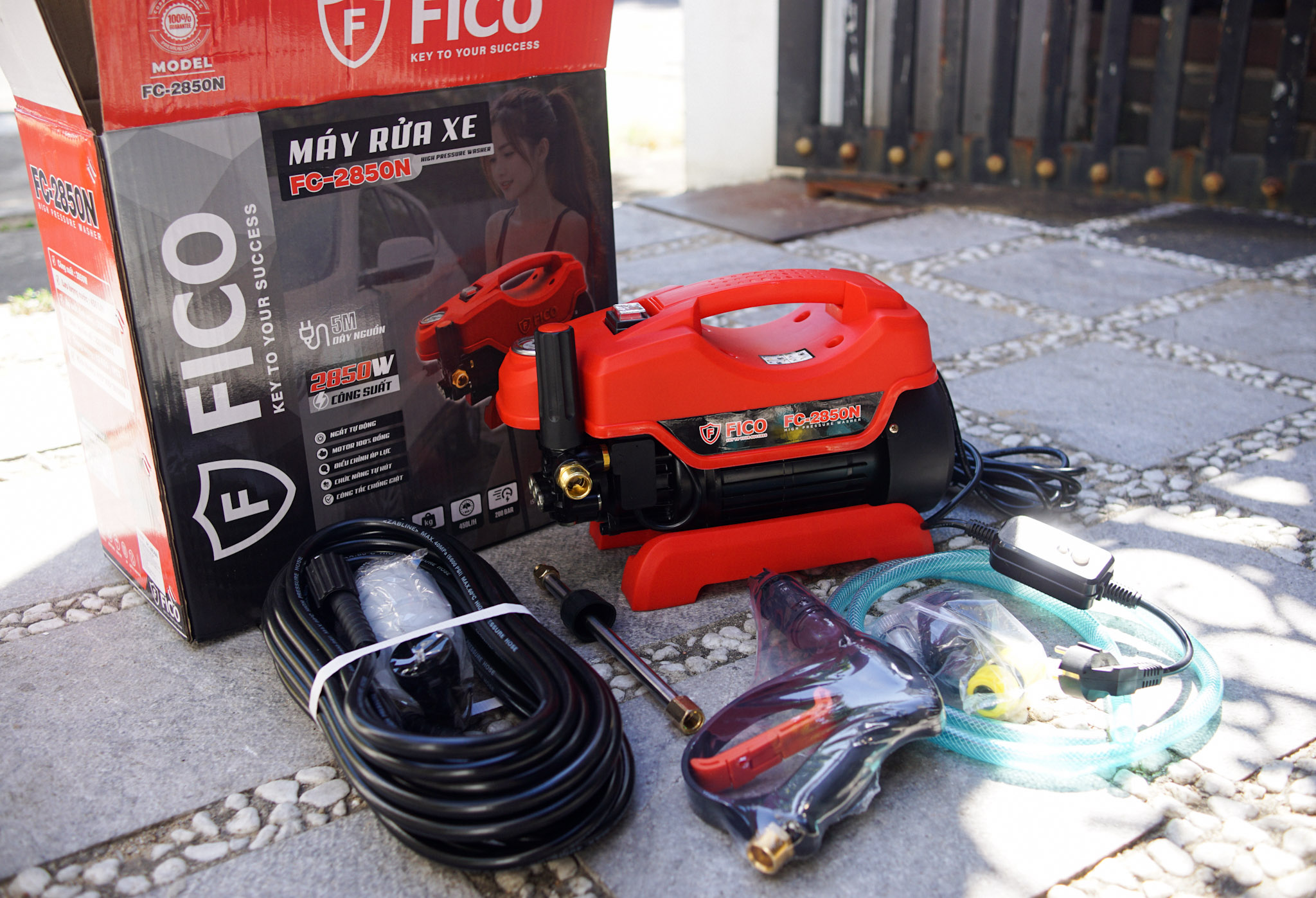 MÁY RỬA XE CAO ÁP FICO FC-2850N