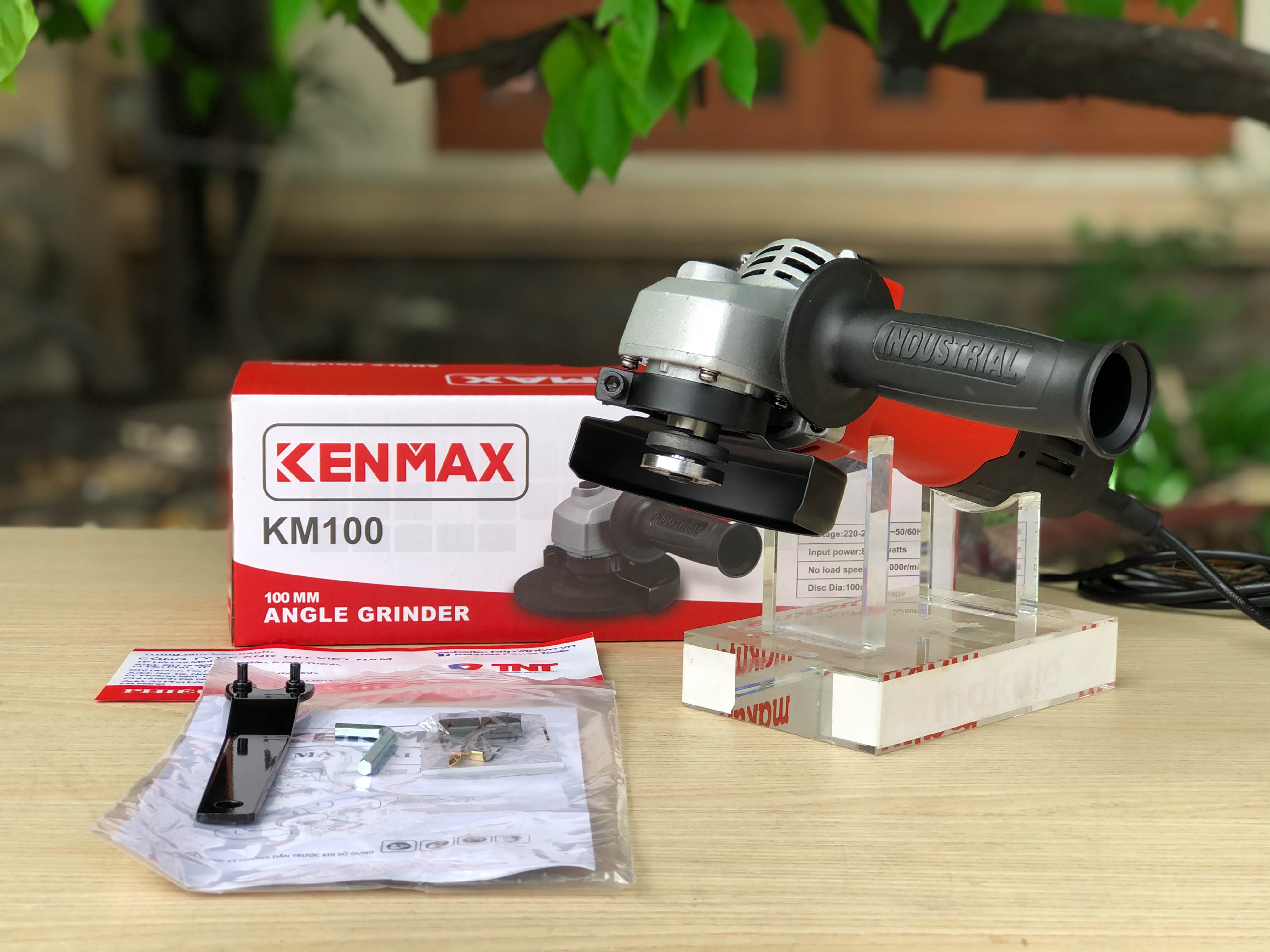 Máy mài góc CÔNG TẮC ĐUÔI KENMAX | KM100