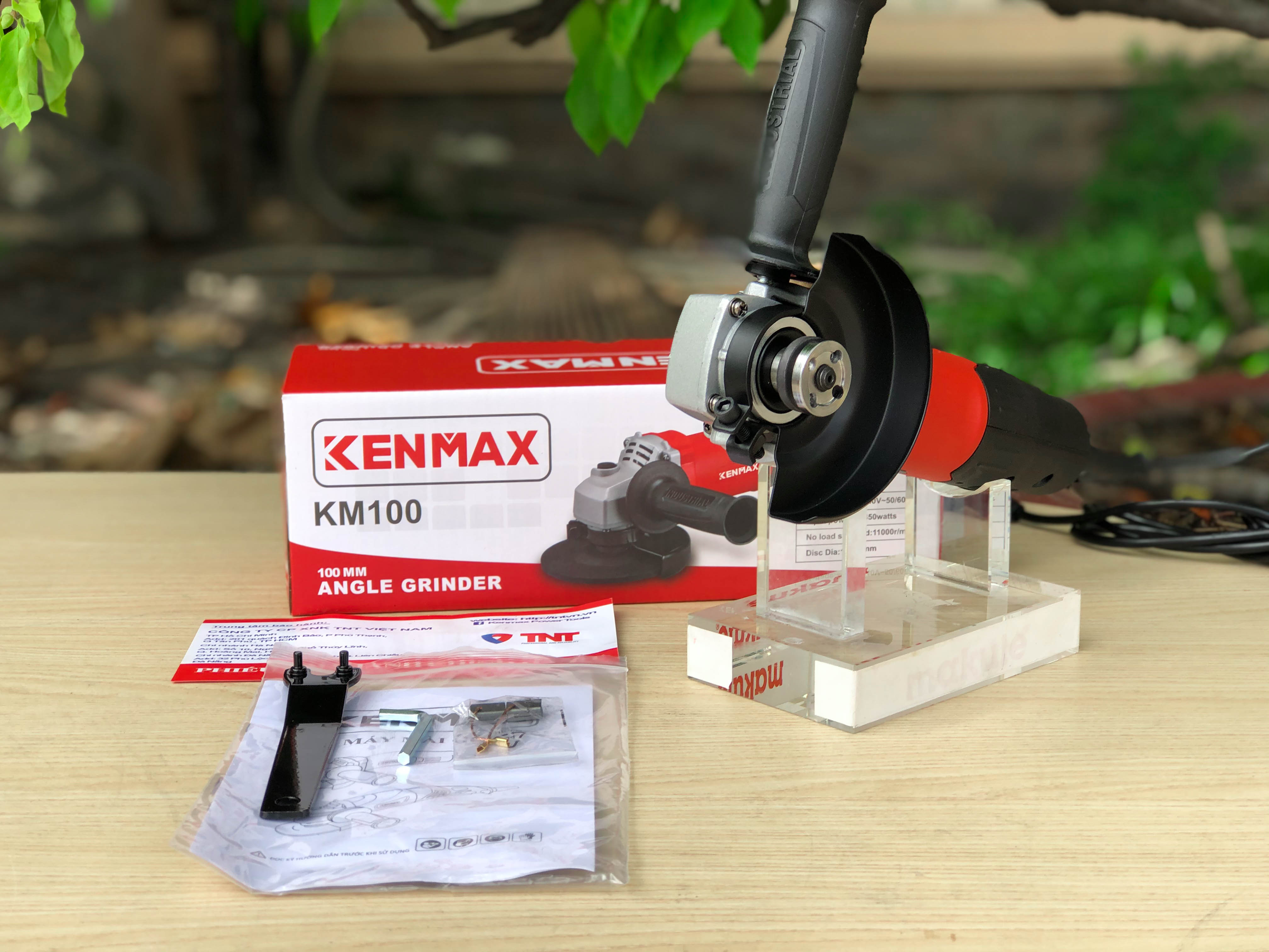 Máy mài góc CÔNG TẮC ĐUÔI KENMAX | KM100