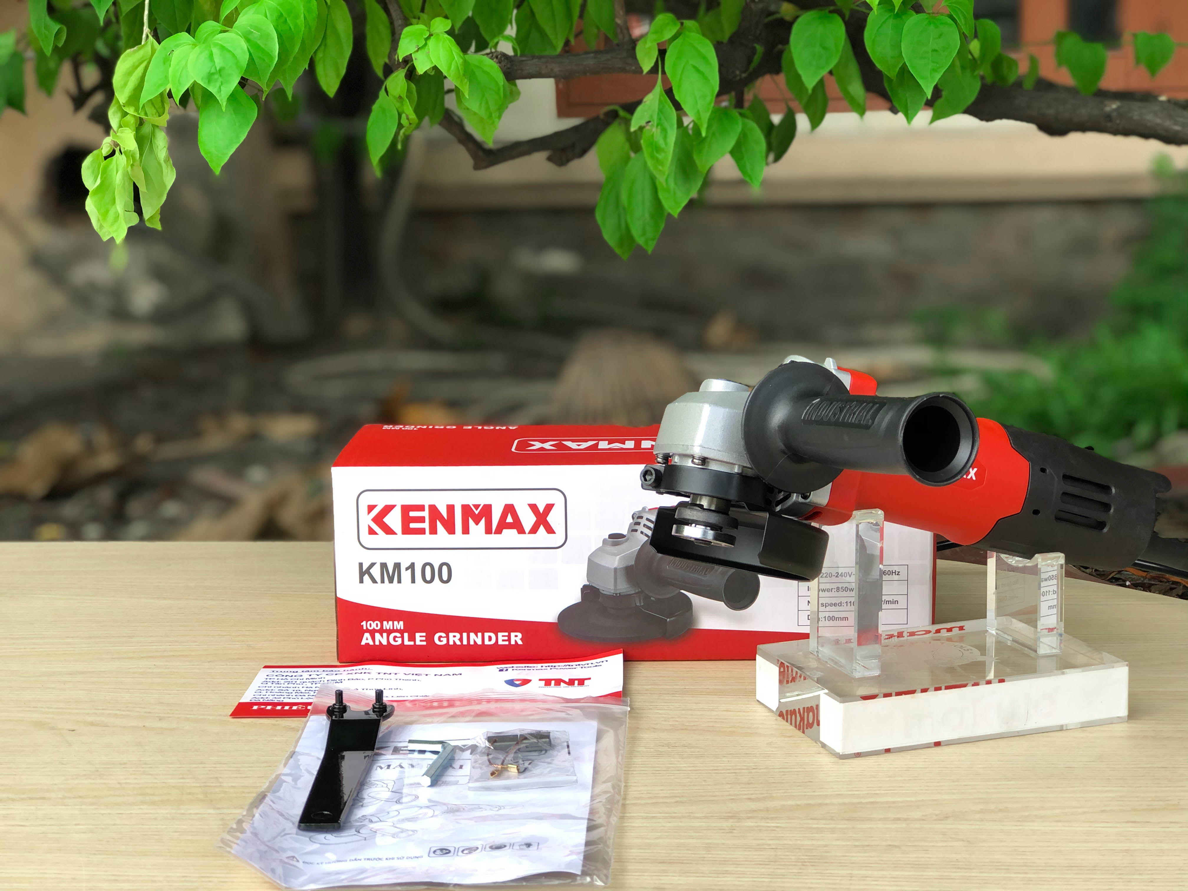 Máy mài góc CÔNG TẮC ĐUÔI KENMAX | KM100