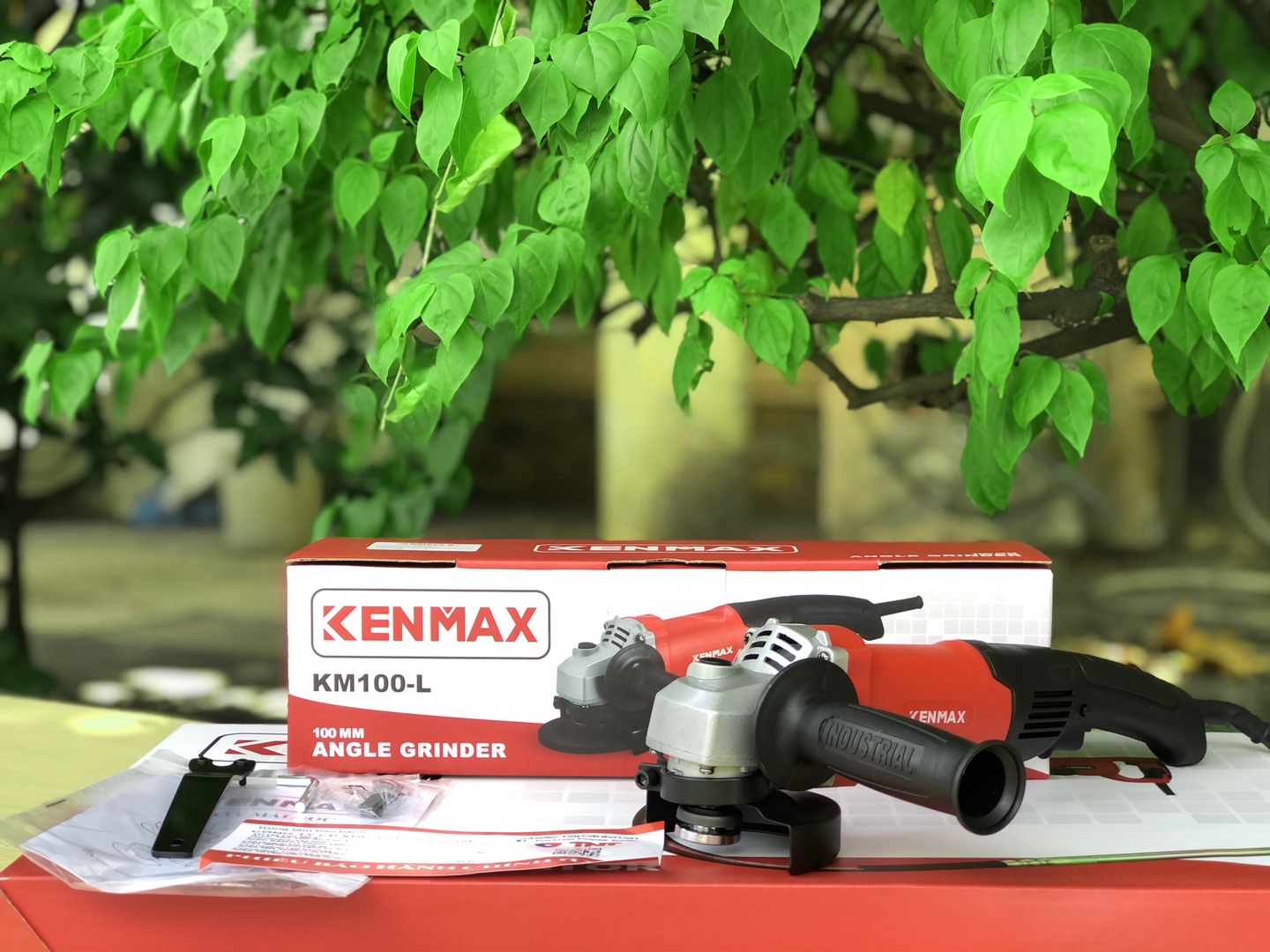 Máy mài góc TAY DÀI KENMAX | KM100L