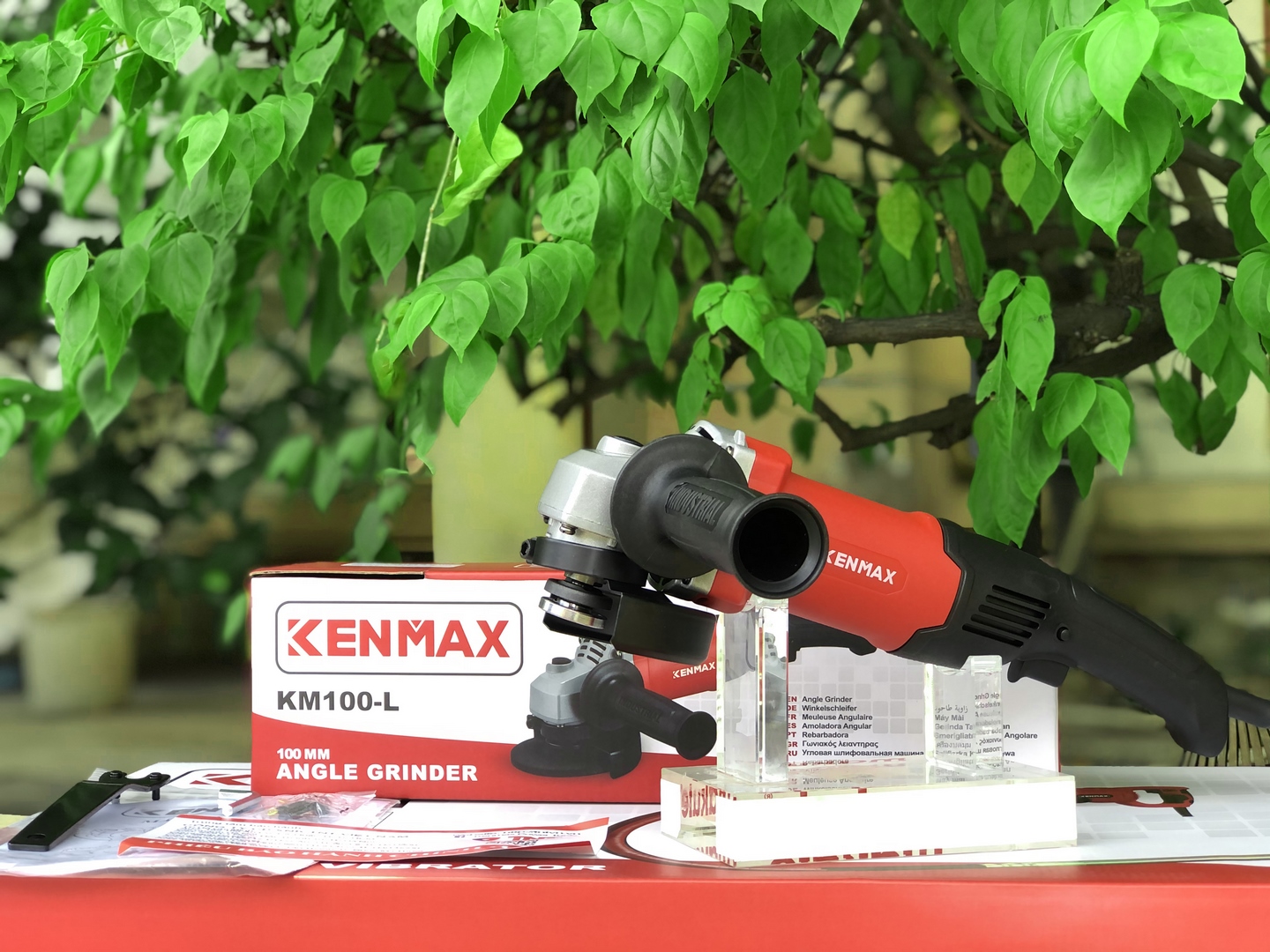 Máy mài góc TAY DÀI KENMAX | KM100L