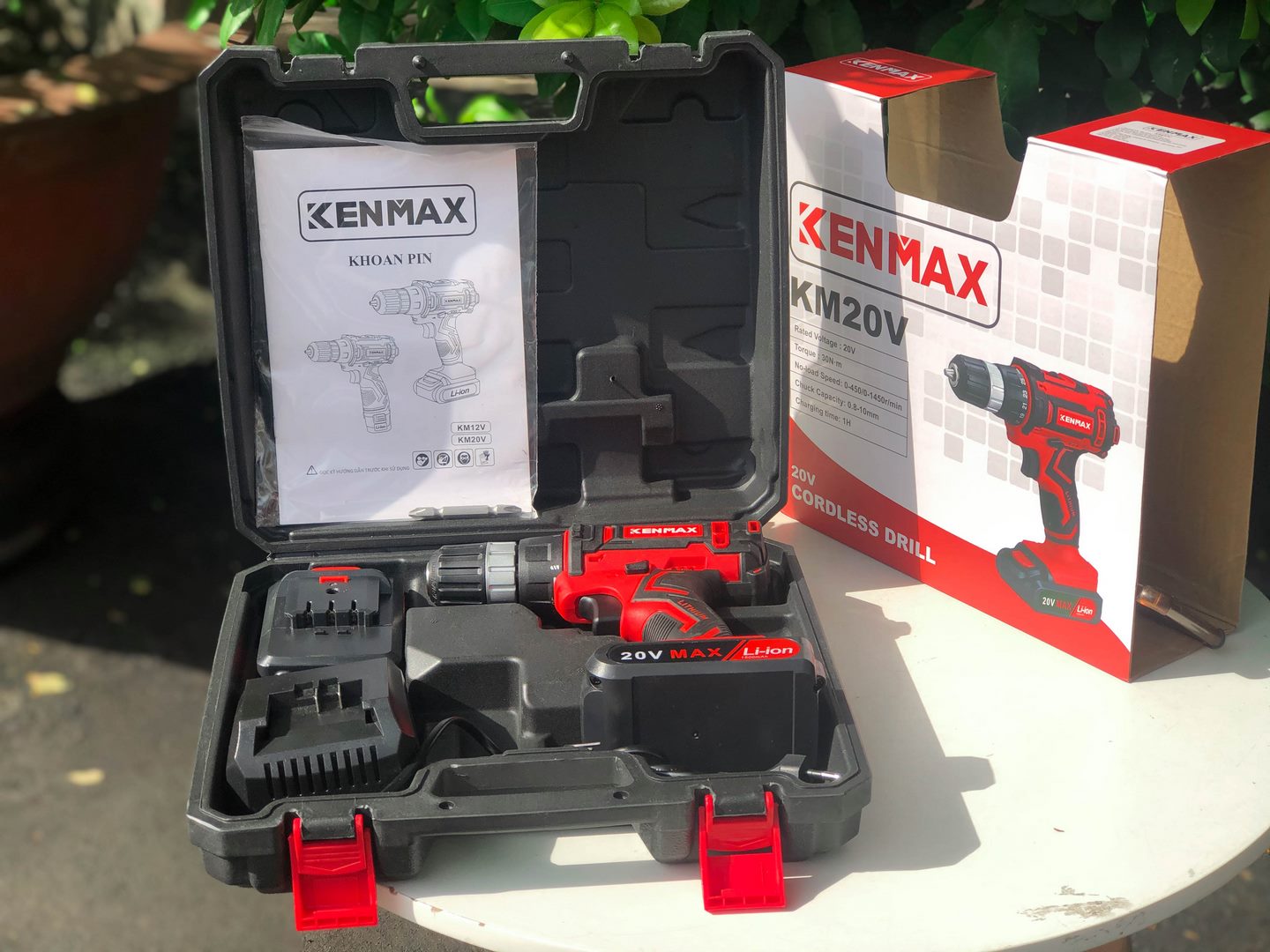 Máy khoan pin KENMAX | KM20V