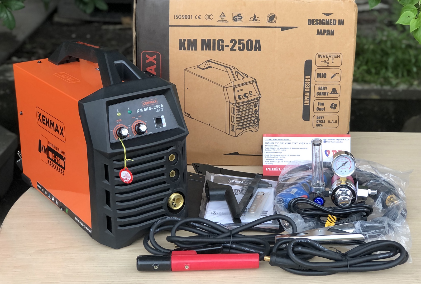 Máy hàn MIG CÔNG NGHIỆP KENMAX | MIG-250A