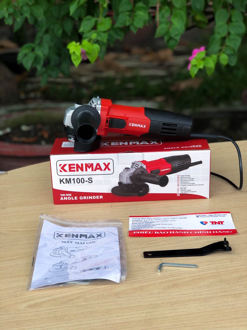 Máy mài góc CÔNG TẮC HÔNG KENMAX | KM100-S