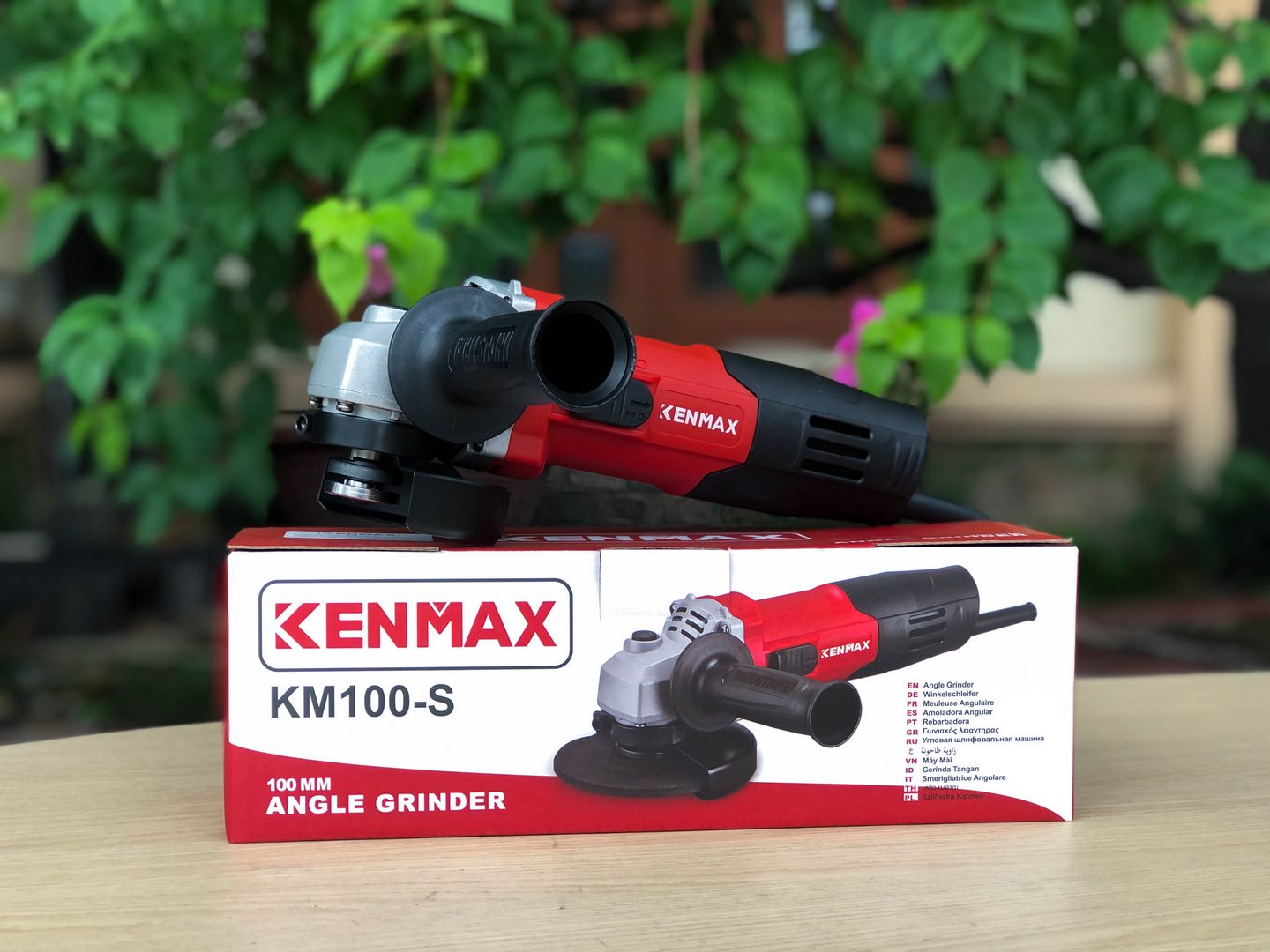 Máy mài góc CÔNG TẮC HÔNG KENMAX | KM100-S