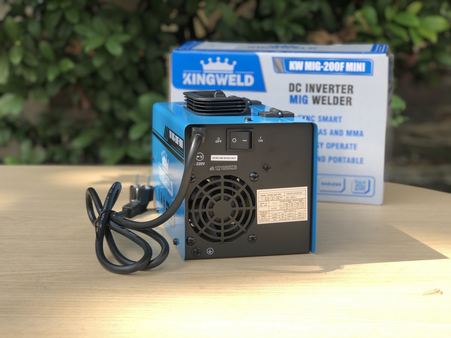 Máy hàn MIG GIA ĐÌNH | KWMIG-200F MINI