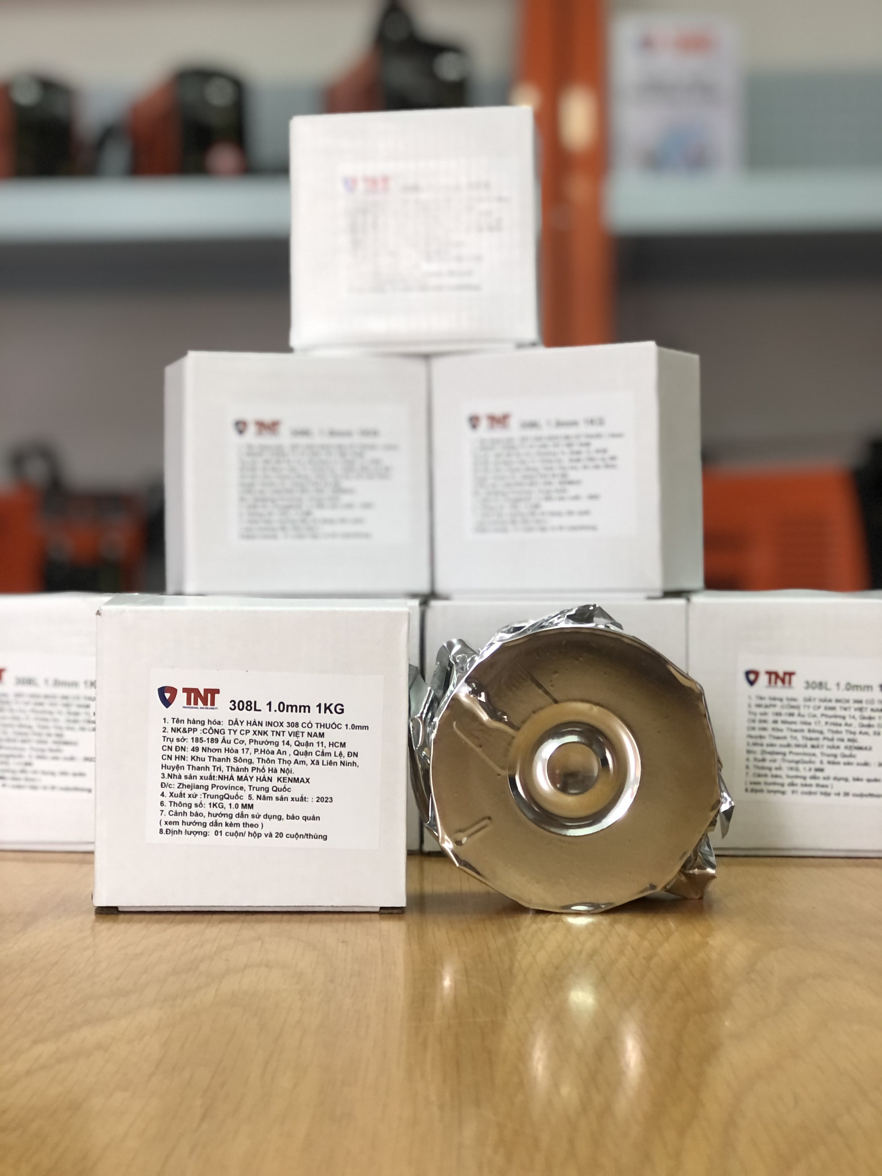 Dây Hàn INOX 1 kí có thuốc 1.0mm