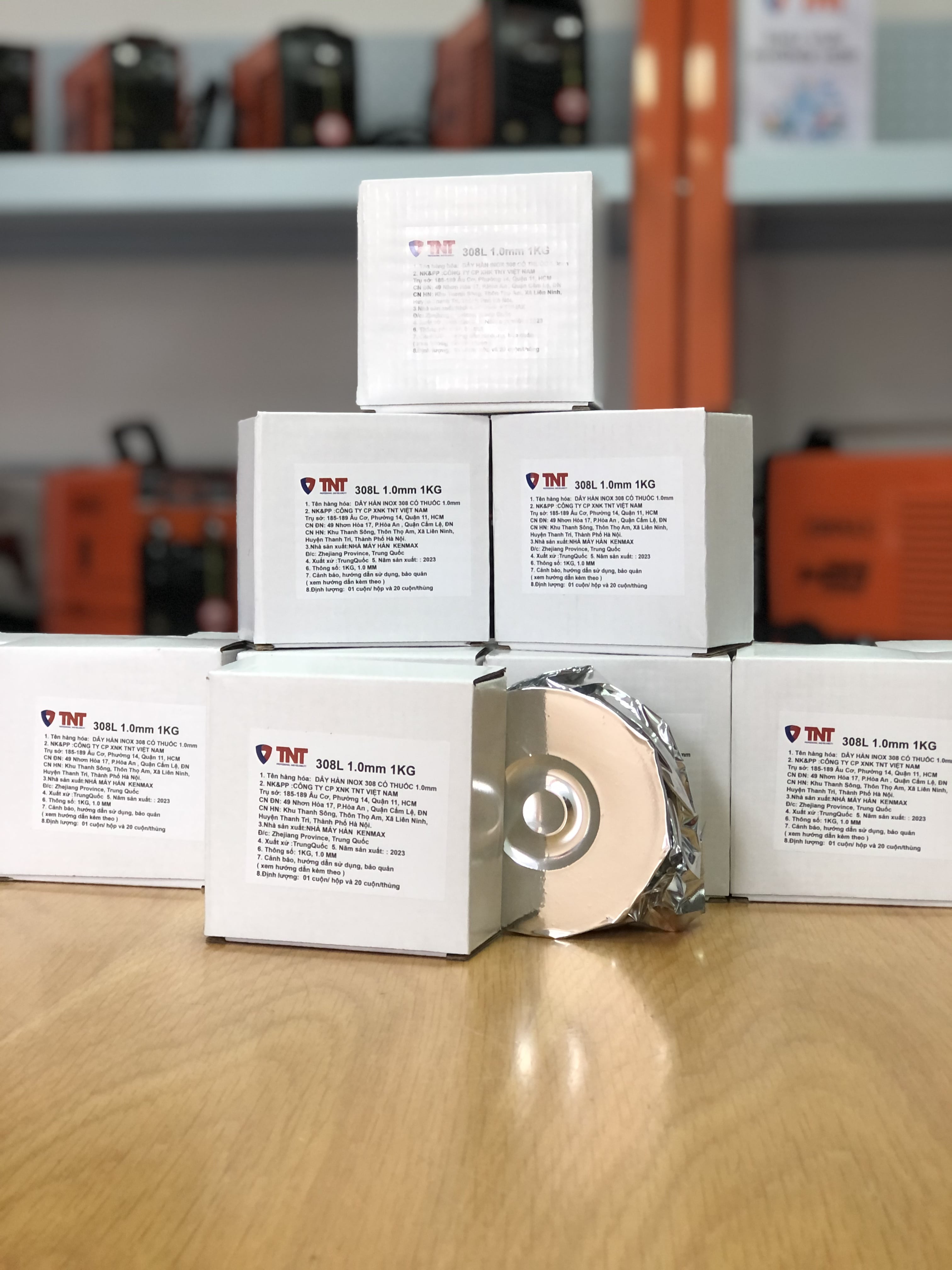 Dây Hàn INOX 1 kí có thuốc 1.0mm