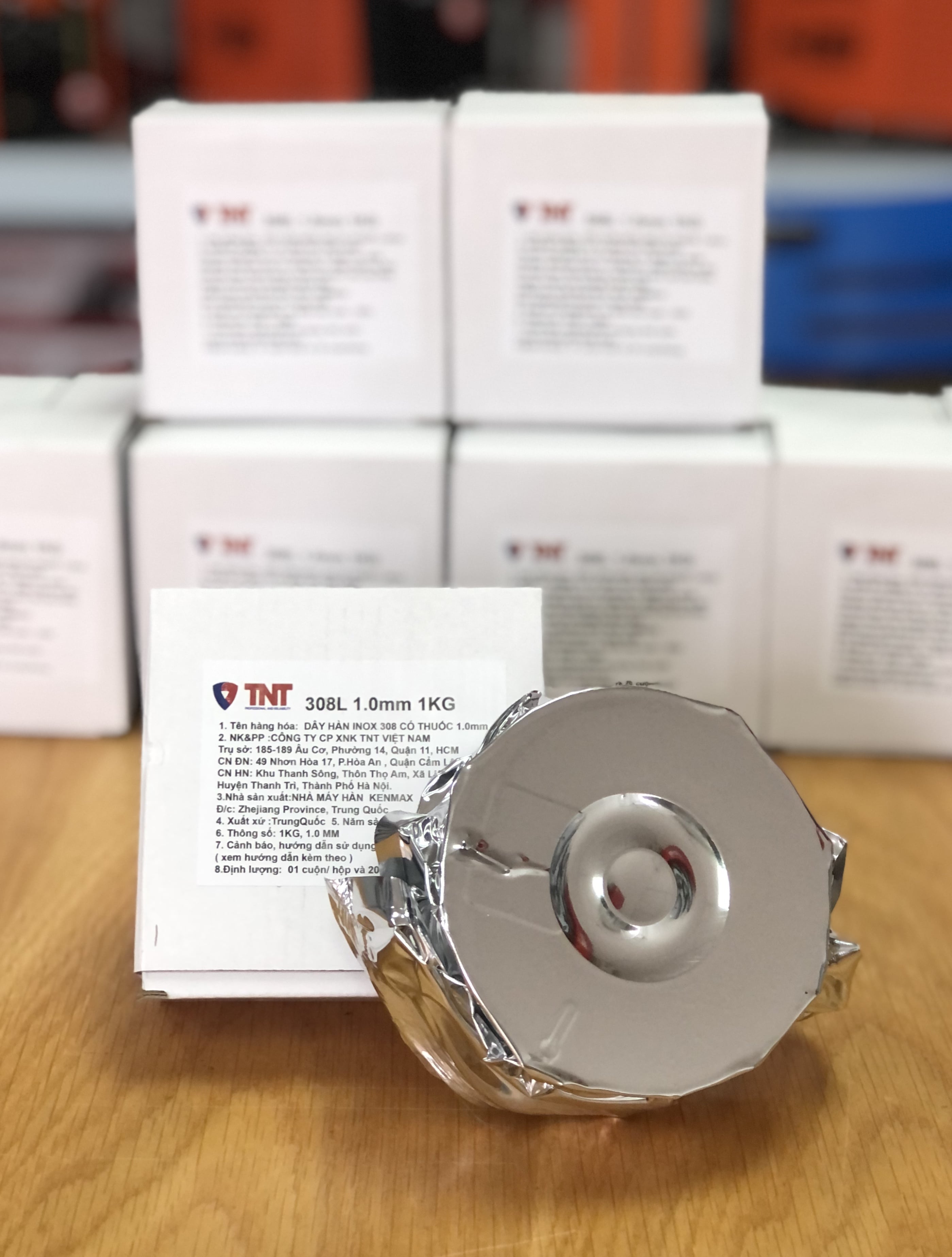 Dây Hàn INOX 1 kí có thuốc 1.0mm