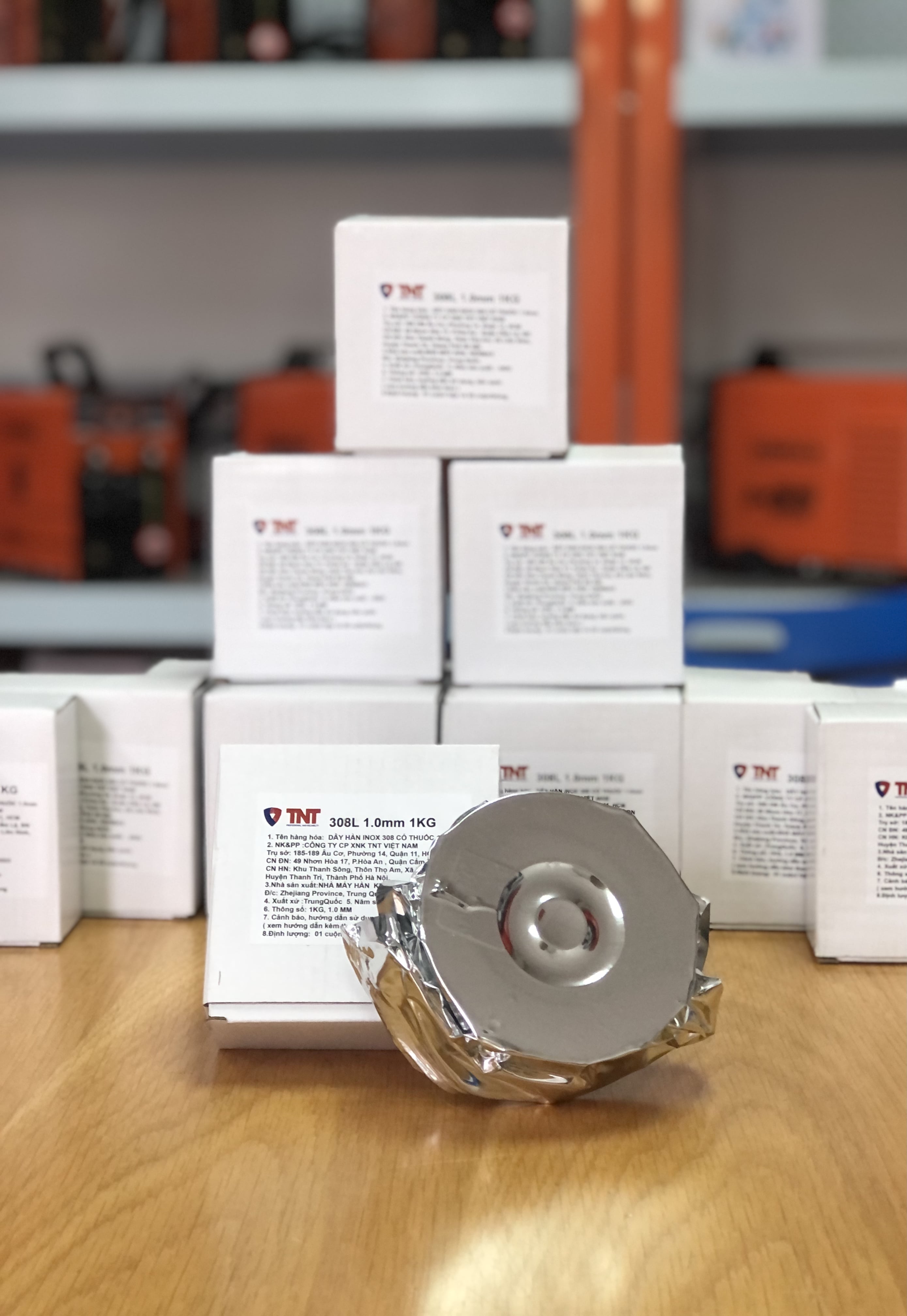 Dây Hàn INOX 1 kí có thuốc 1.0mm