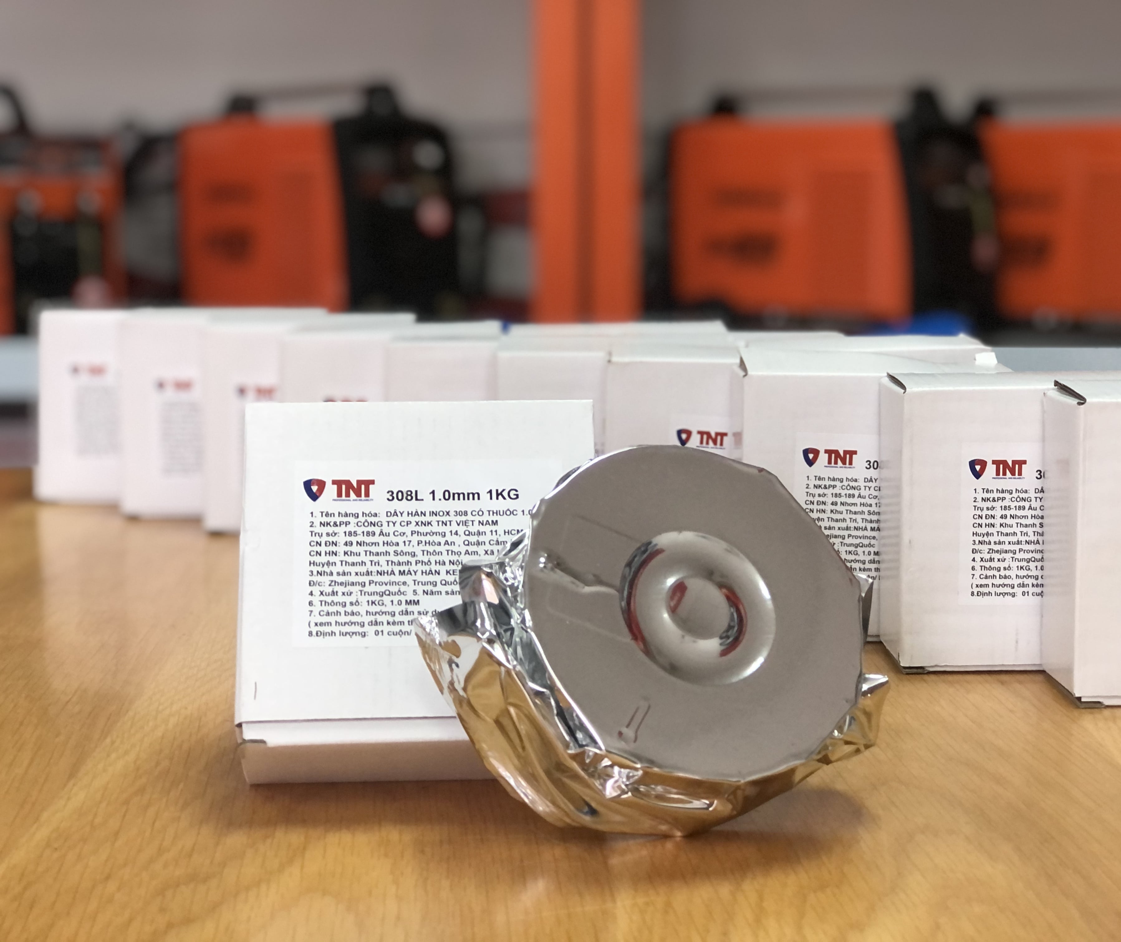 Dây Hàn INOX 1 kí có thuốc 1.0mm