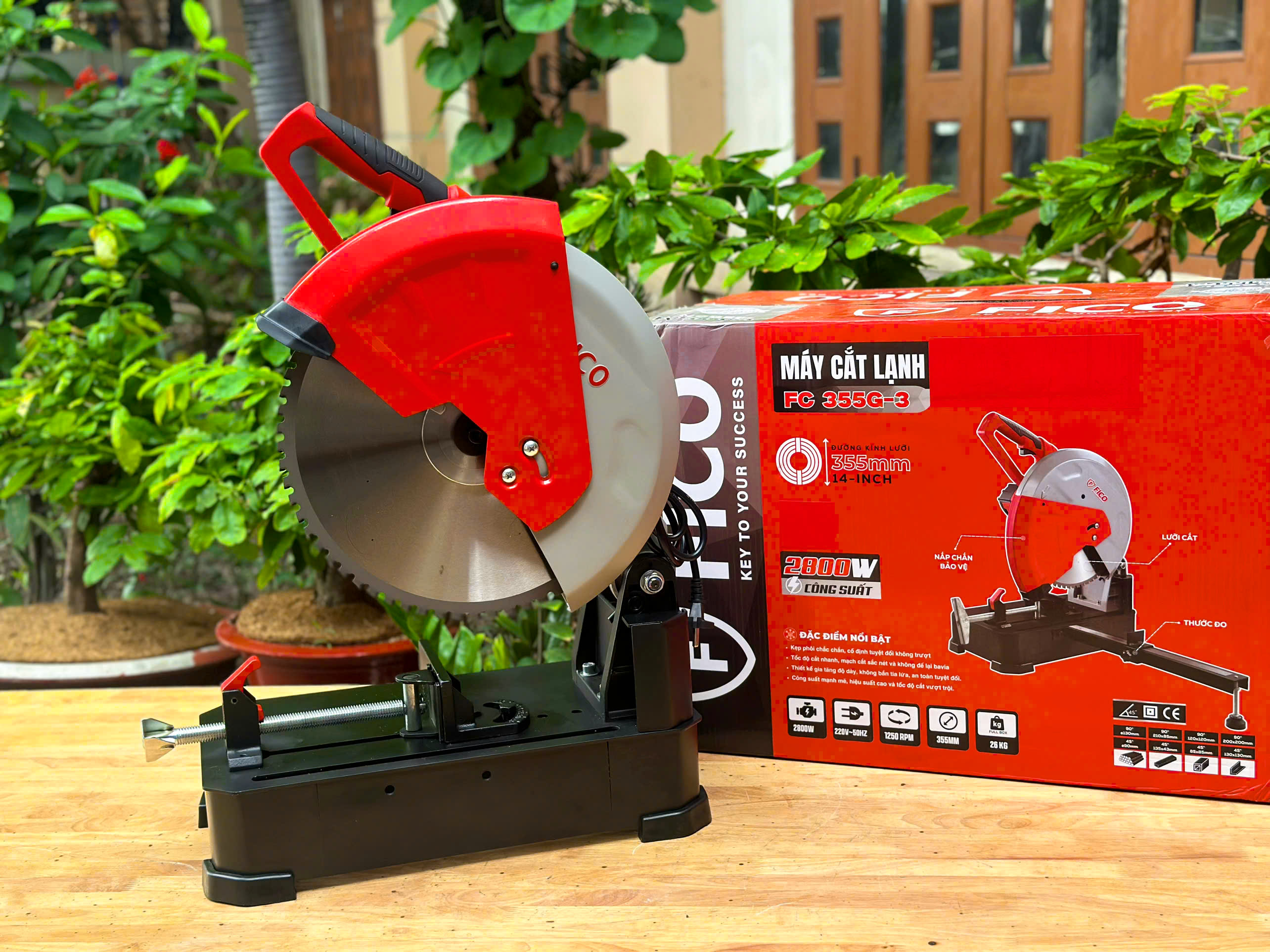 MÁY CẮT LẠNH  FICO FC 355G-3