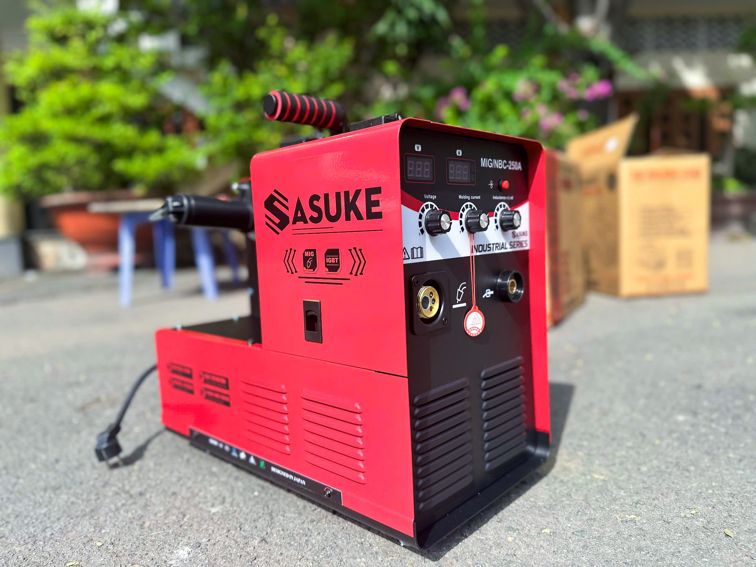 MÁY HÀN SASUKE MIG/NBC-250A (INDUSTRIAL SERIES)