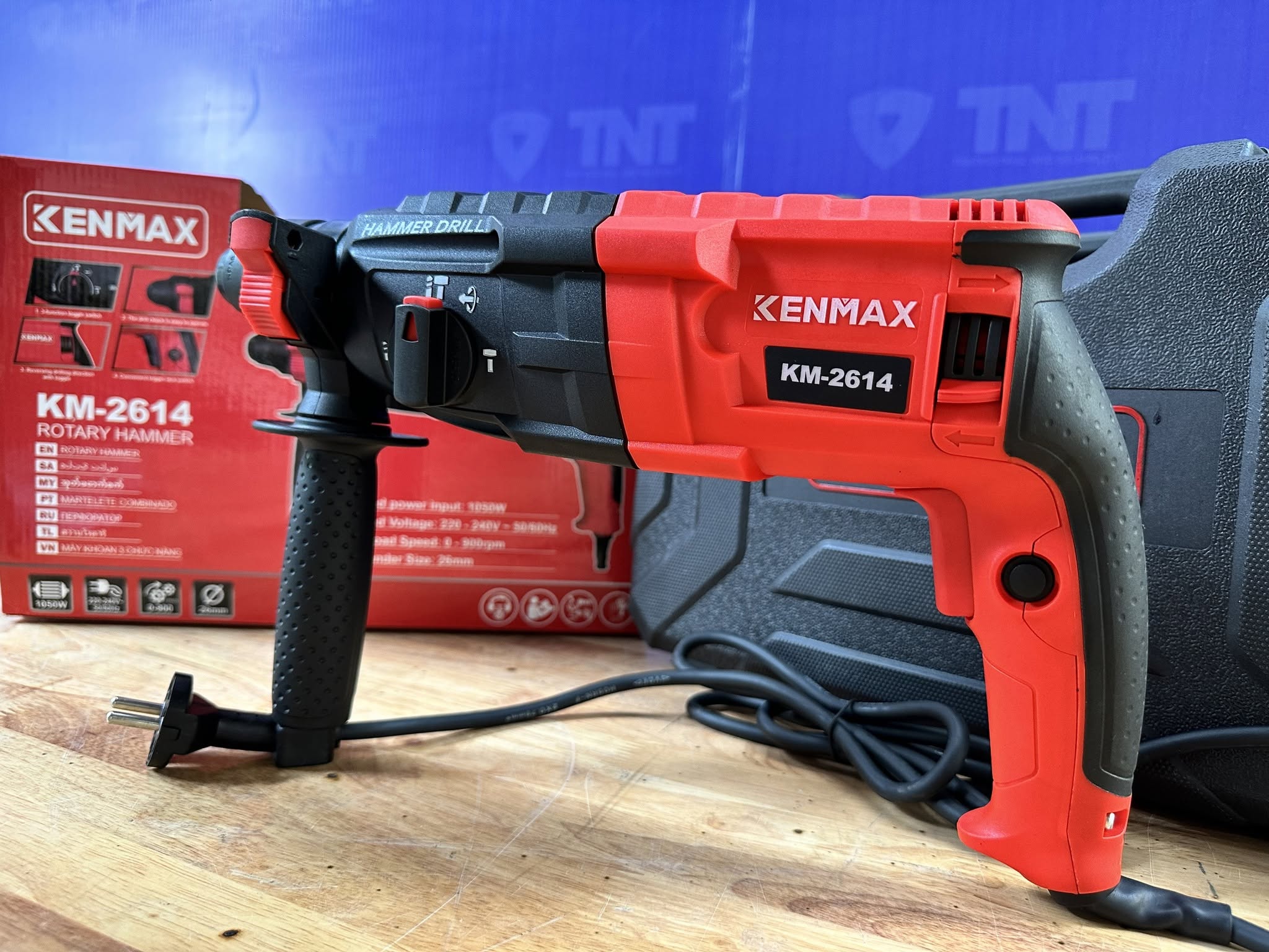 Máy khoan 3 chức năng KM-2614