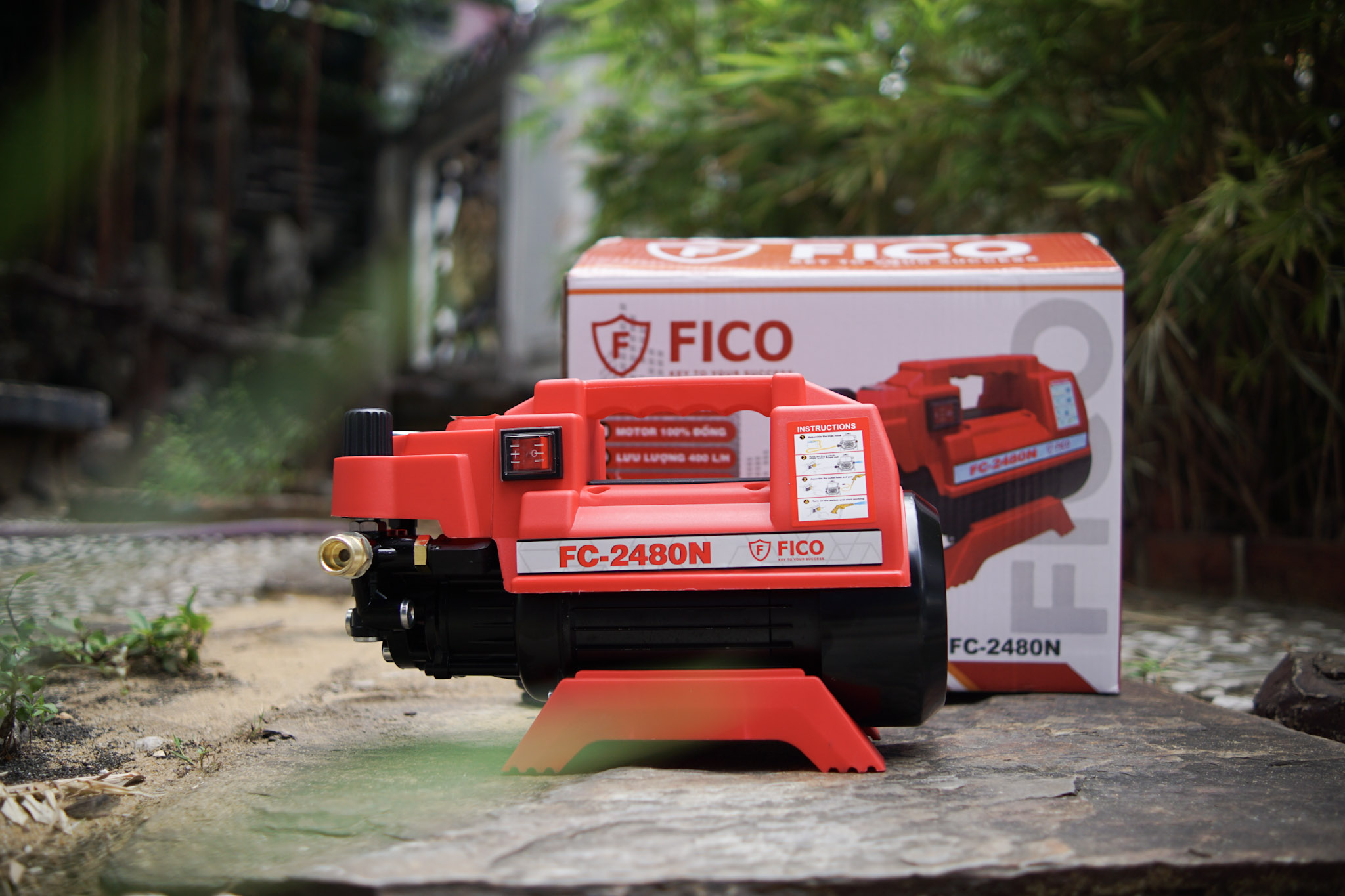MÁY RỬA XE CAO ÁP FICO FC-2480N
