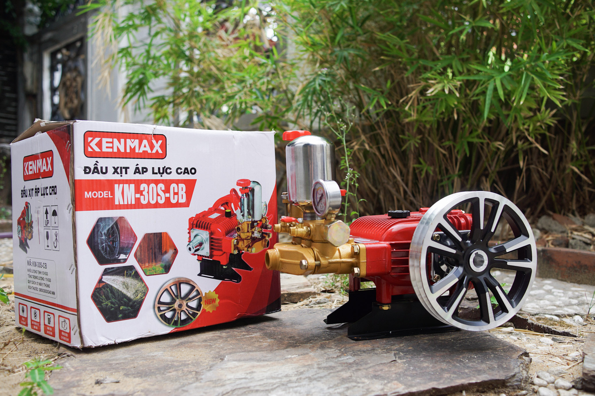 ĐẦU XỊT ÁP LỰC CAO KENMAX KM-30S-CB
