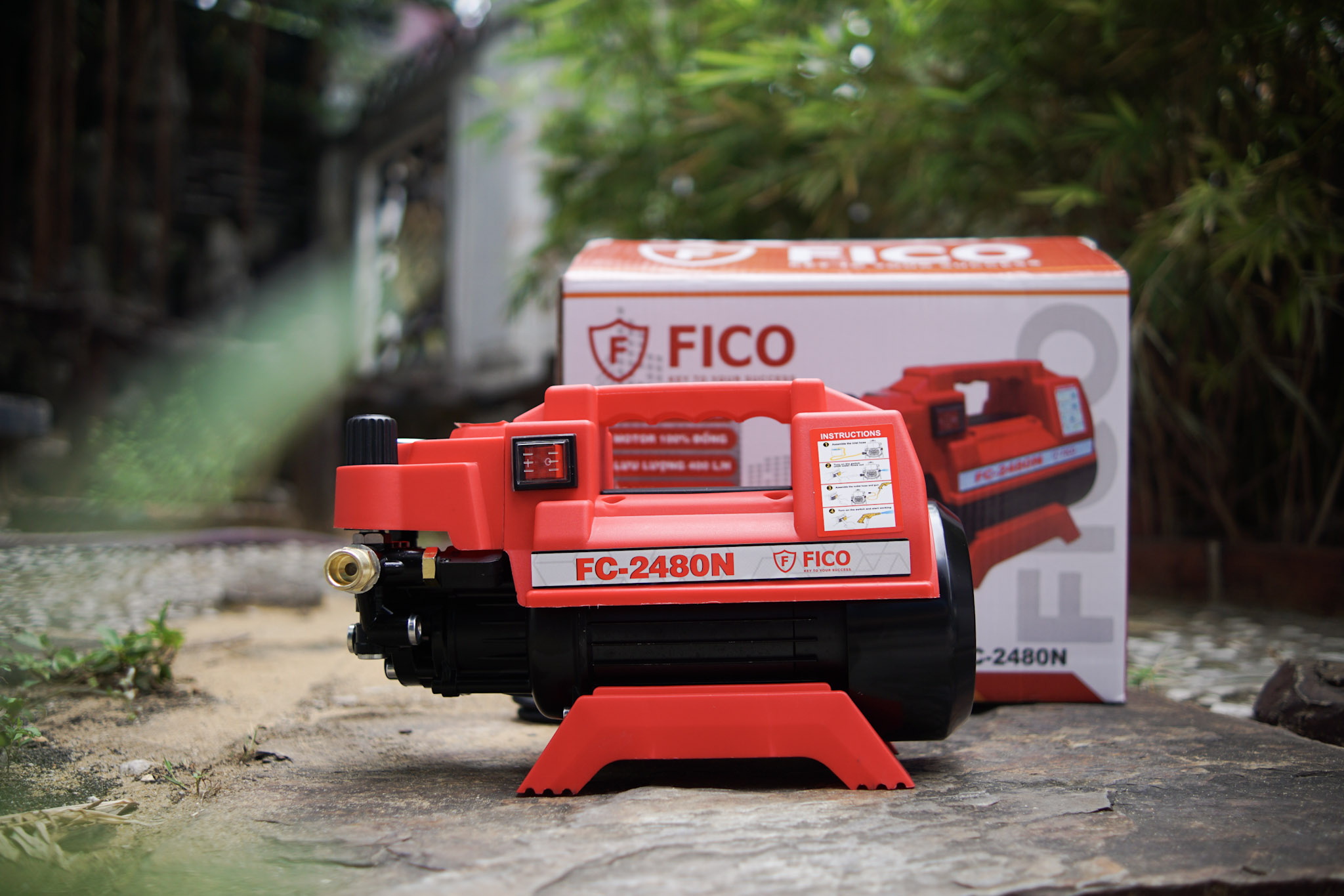 MÁY RỬA XE CAO ÁP FICO FC-2480N