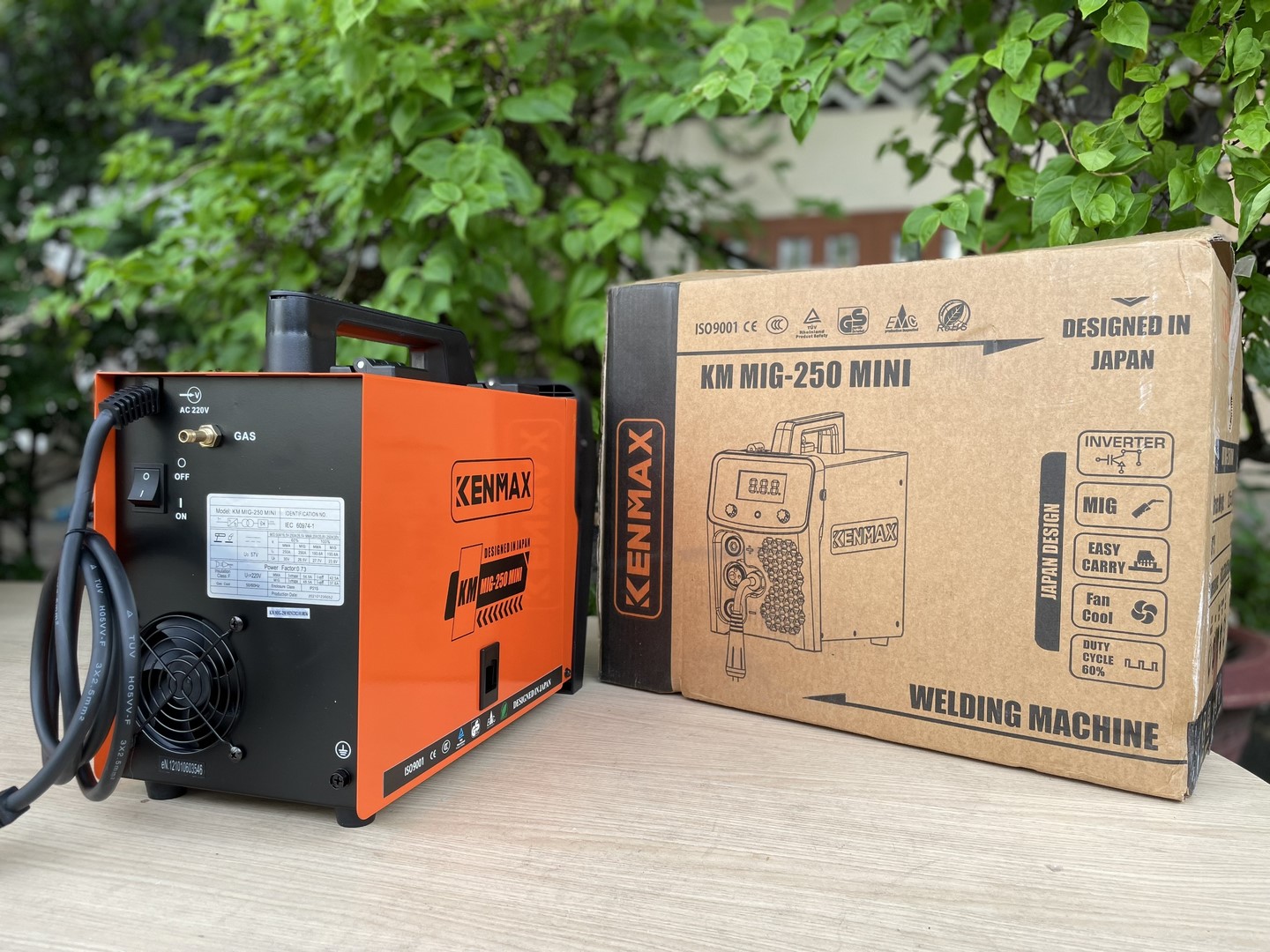 Máy hàn điện tử KENMAX | MIG-250 MINI