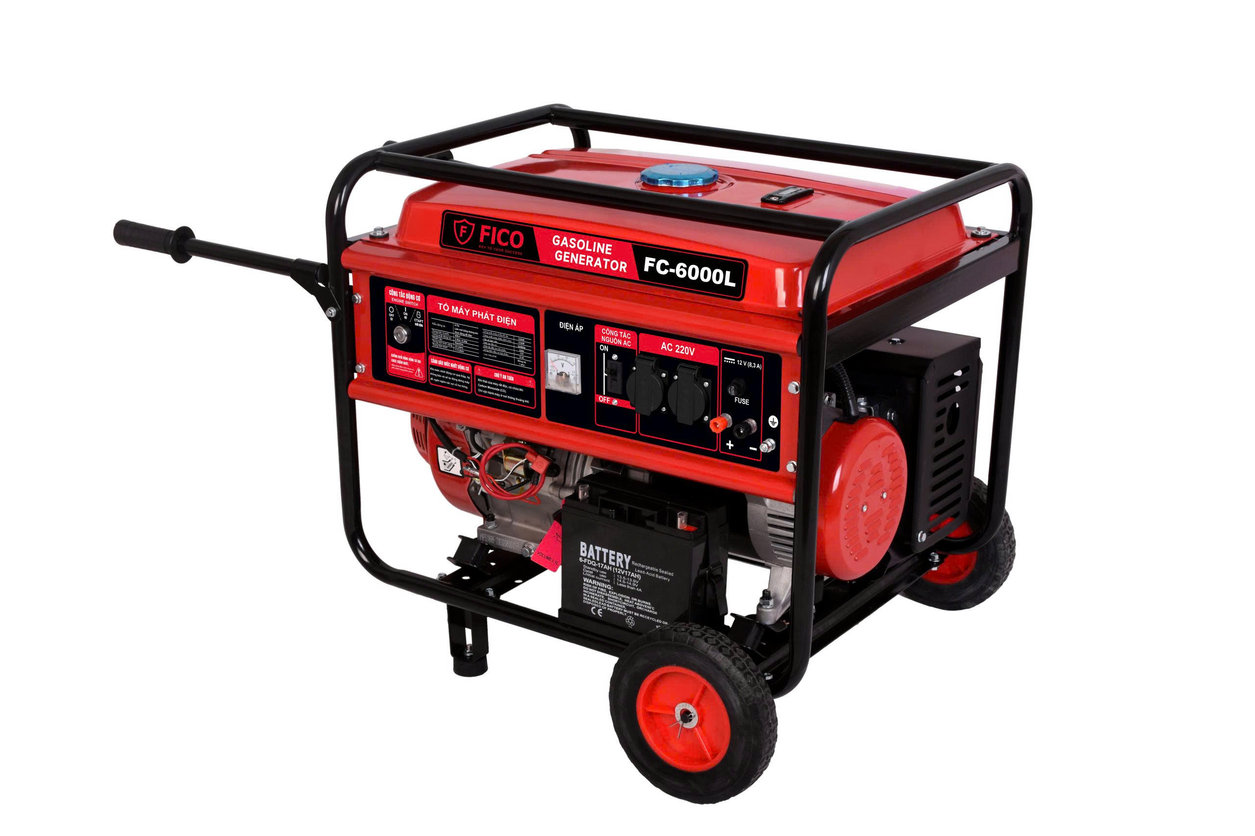 MÁY PHÁT ĐIỆN FICO 5.5KW FC-6000L